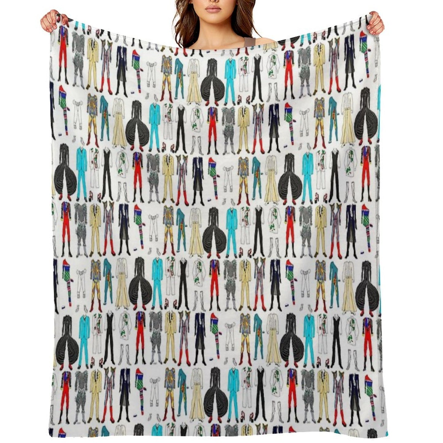 Star Costumes 1 Bowie Multi-functional Throw Blanket