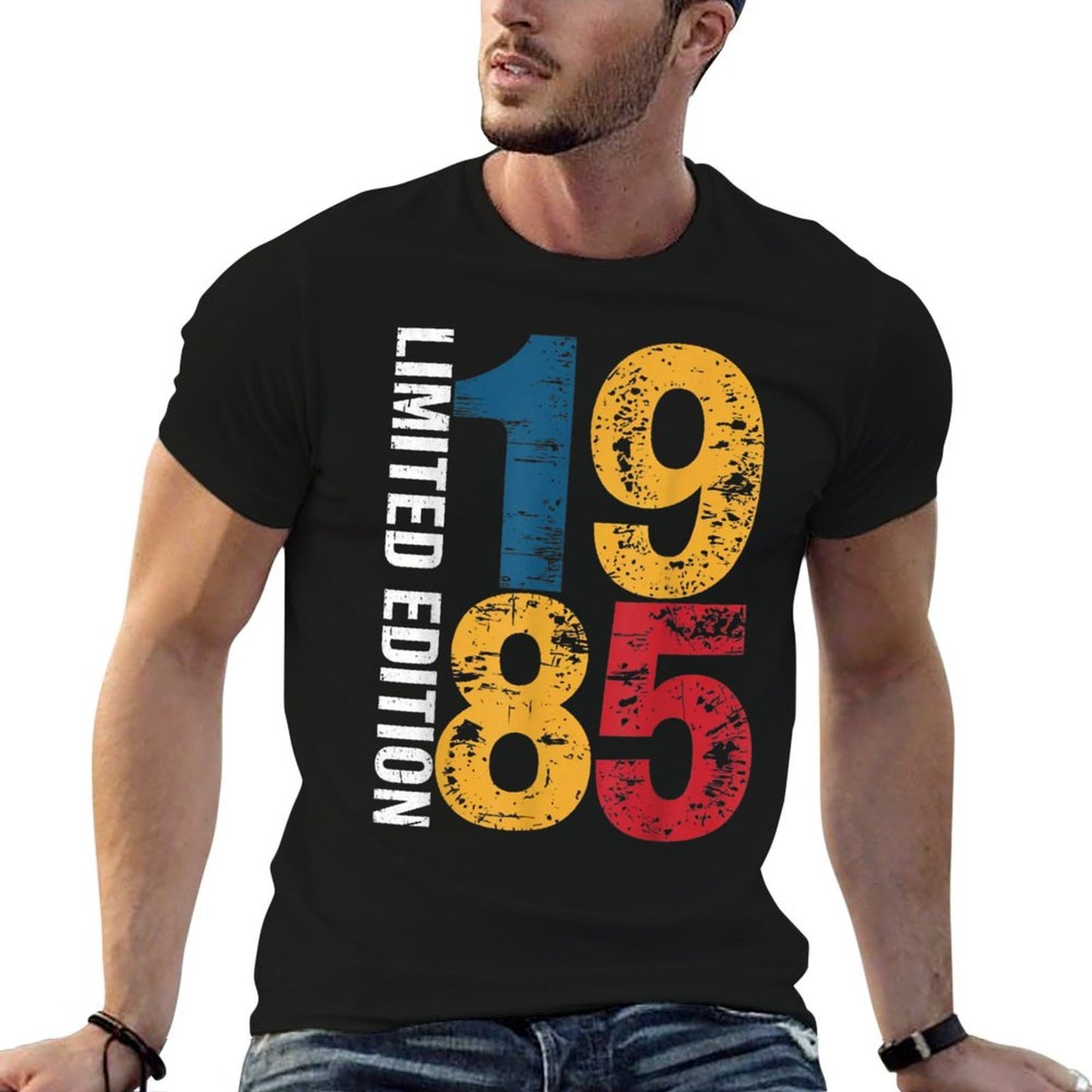 Legend 1985 40th Birthday Gifts for Men Women 40 Year Old  Fade-proof Color T-Shirt