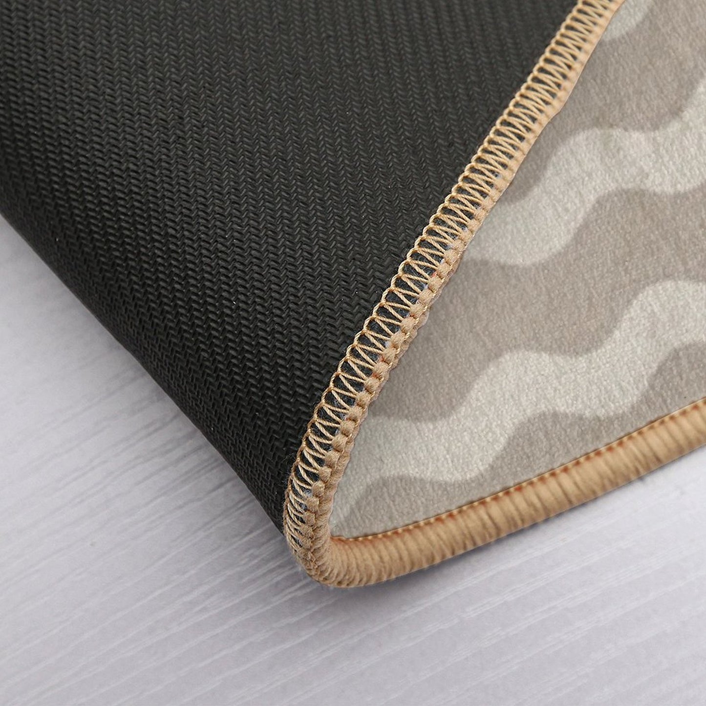 Abstract Print Slip-Resistant Bath Mat