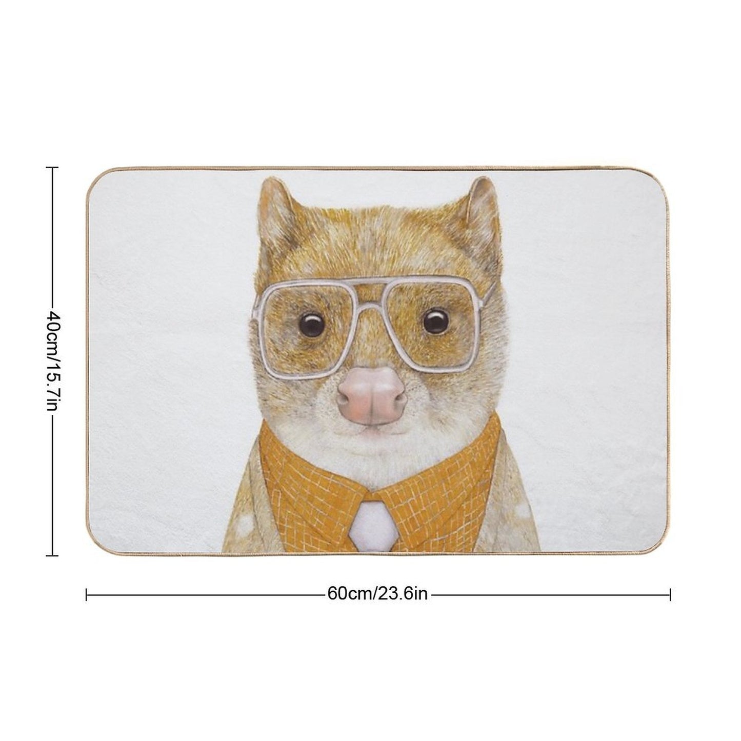 Spotted Quoll, Australian Hipster Animal Long-Lasting Bath Mat