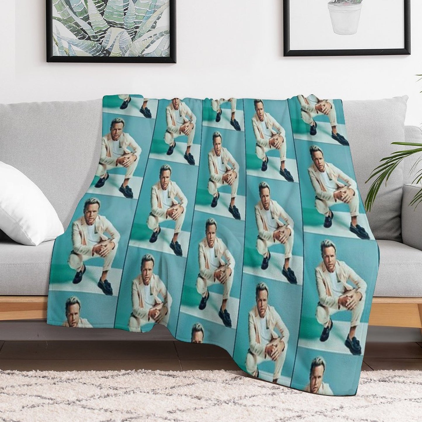 Olly Murs Travel-friendly Throw Blanket