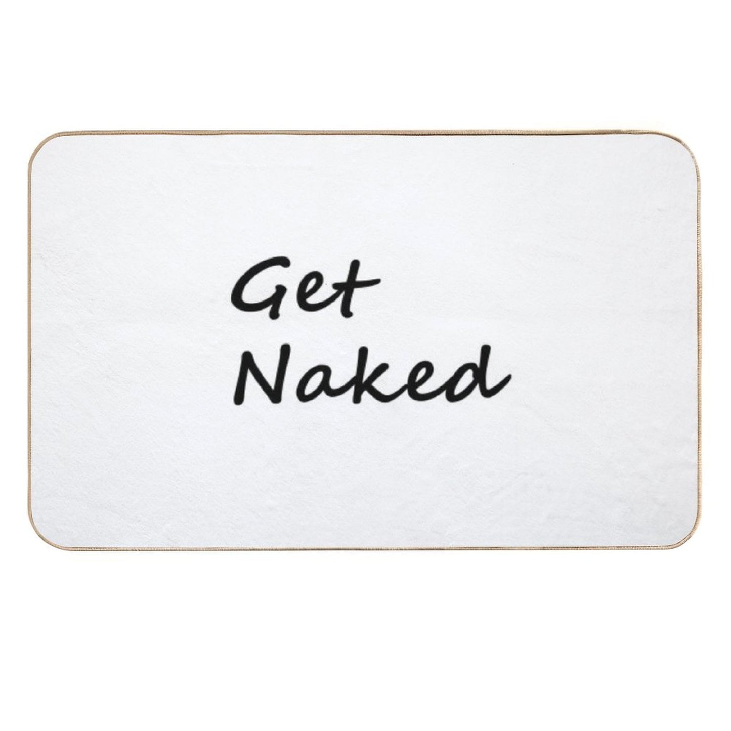 Get Naked Bath Mats Dirt-Trapping Bath Mat