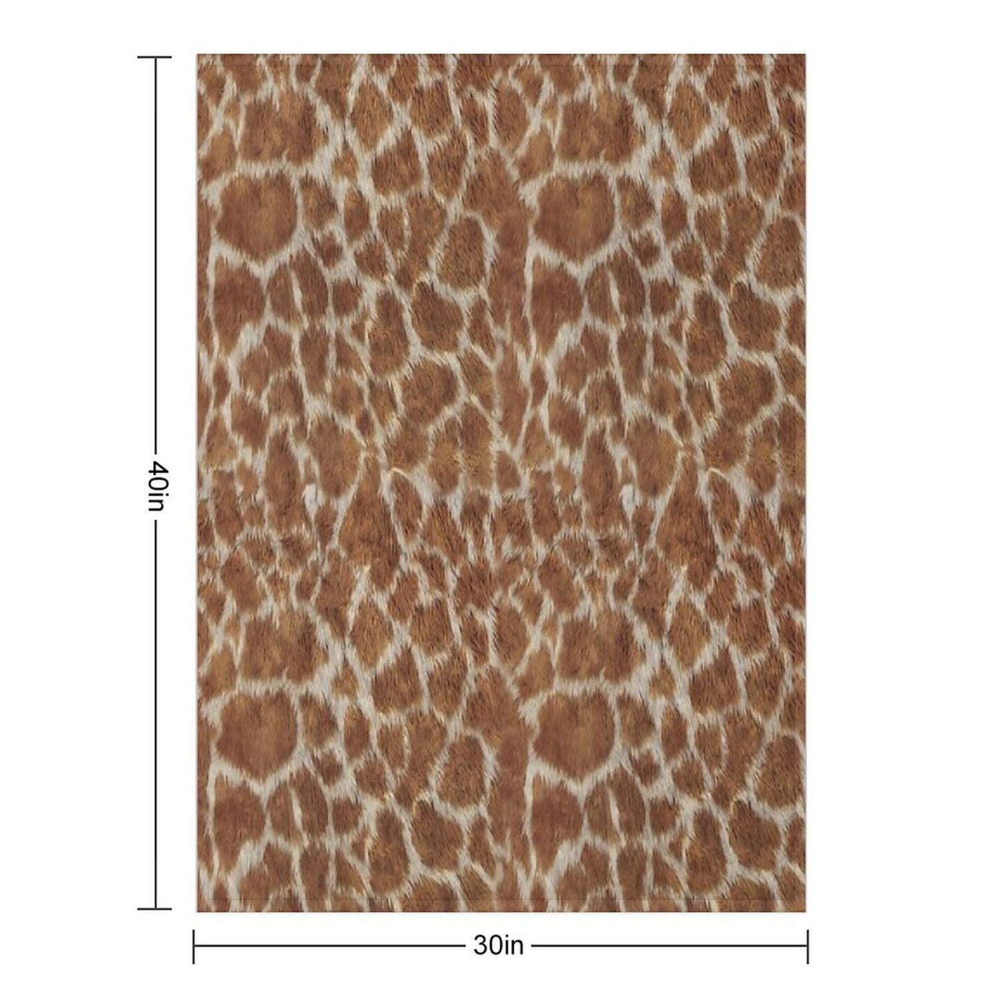 Giraffe Print Premium Throw Blanket