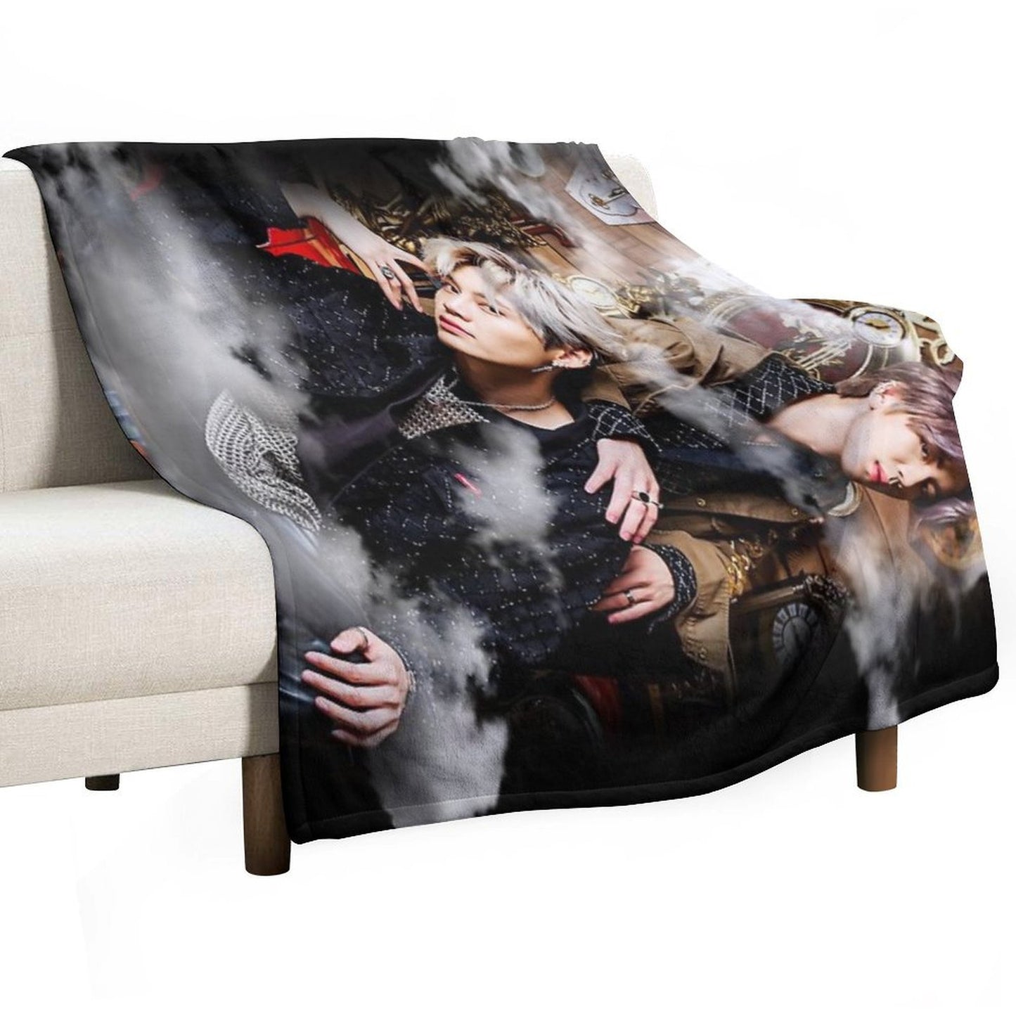 BounPrem Easy Care Throw Blanket
