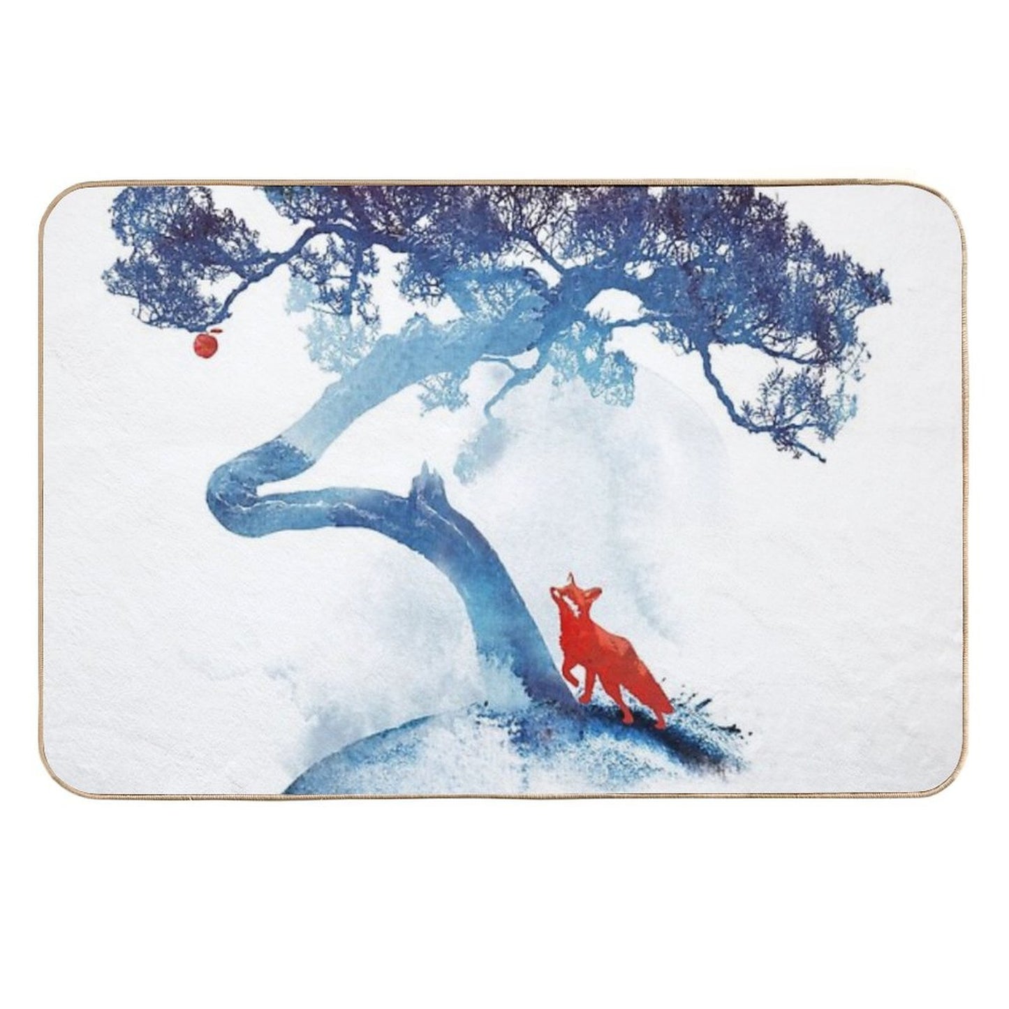The Last Apple Tree Easy Maintenance Bath Mat