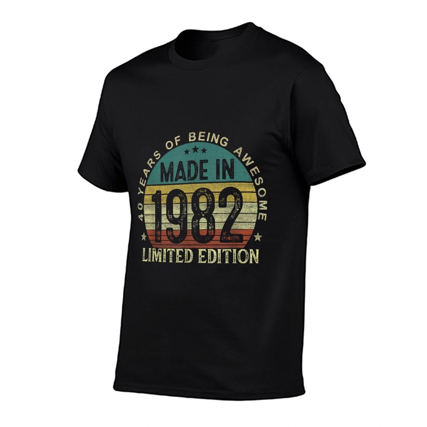 Vintage Made In 1982 40 Year Old 40th Birthday Gifts For Men Eco-friendly Material T-Shirt