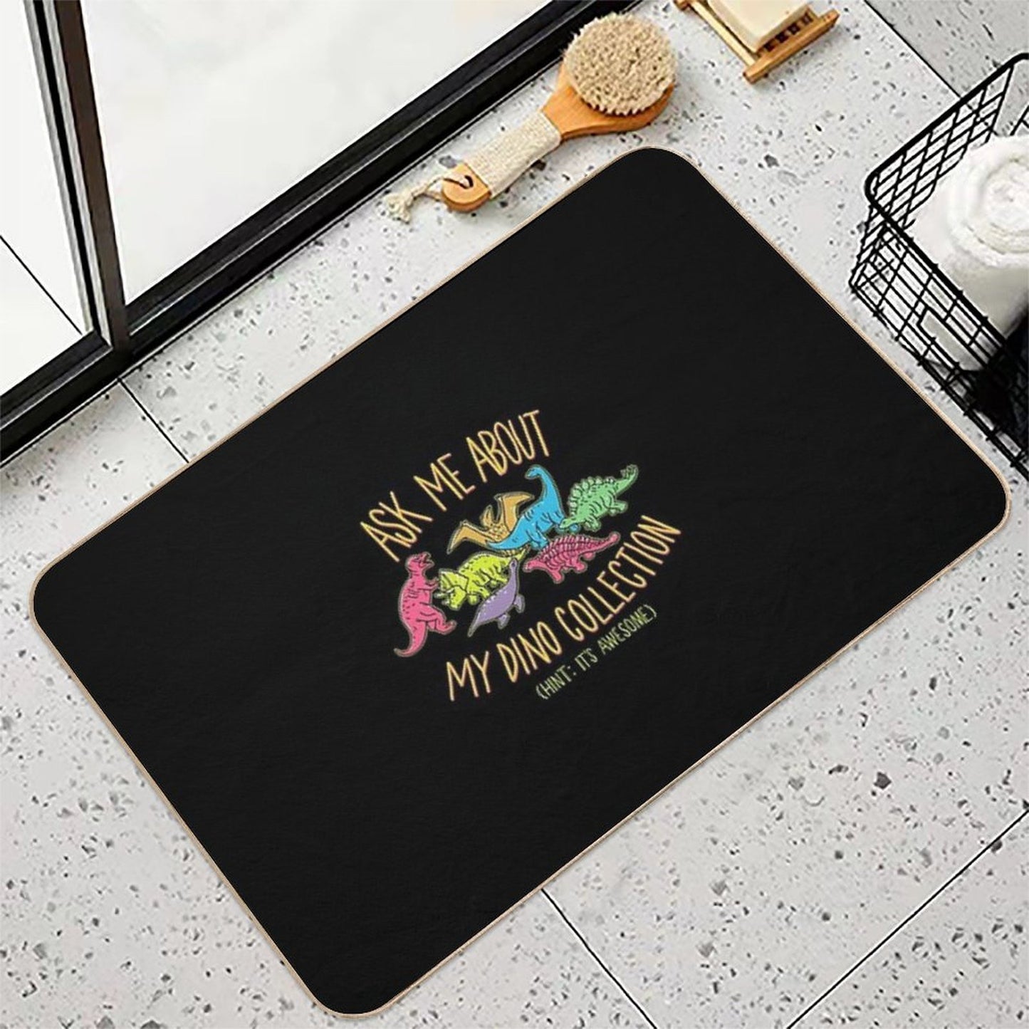 Dino Collection Toxin-Free Bath Mat