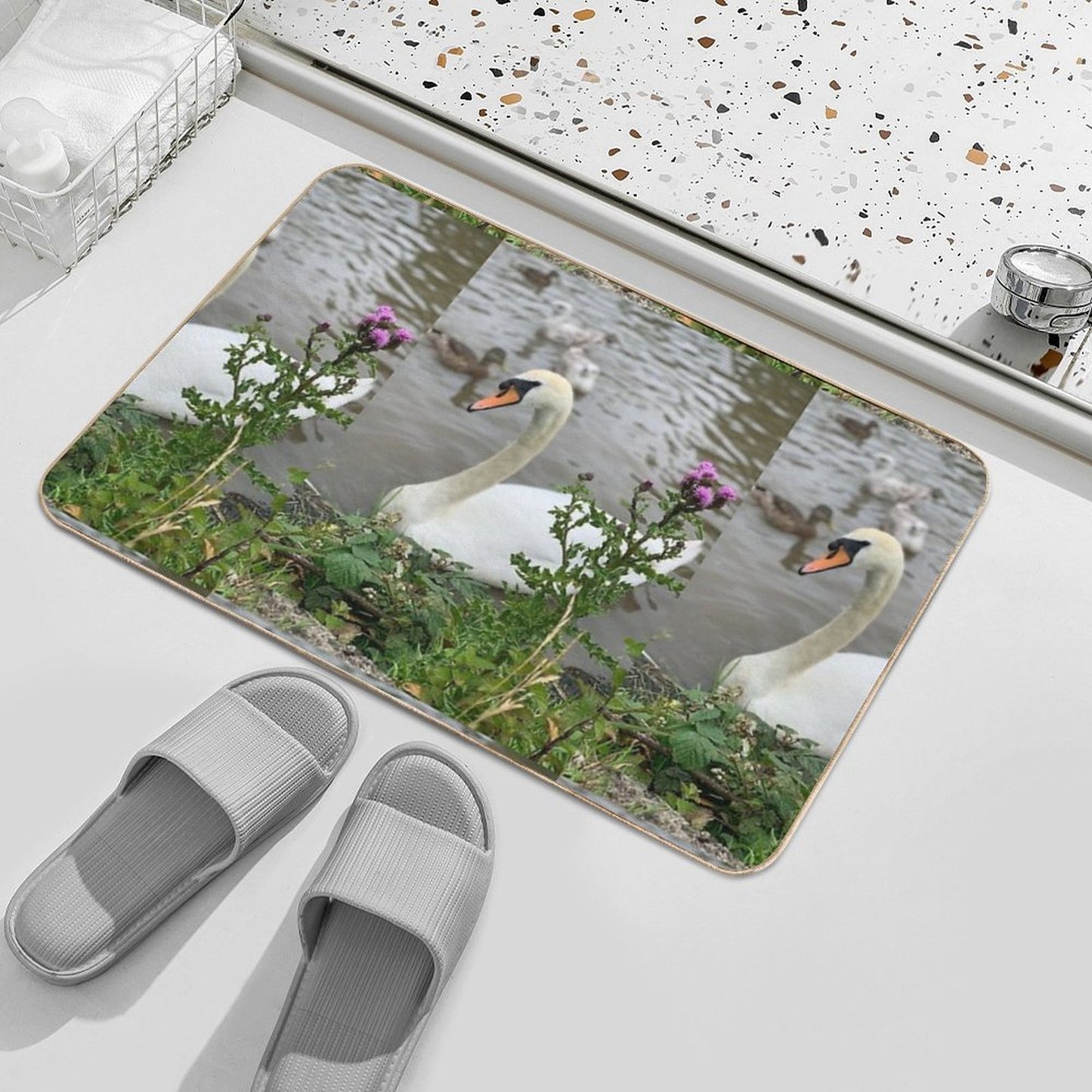 Swan Multi-Purpose Bath Mat