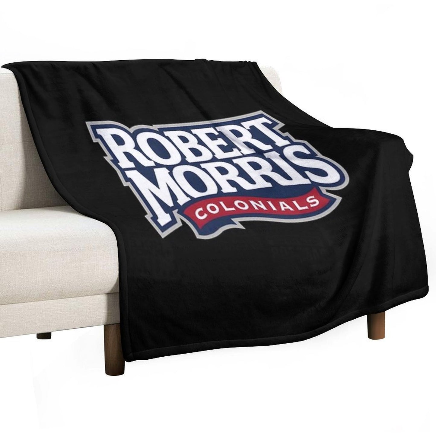 Robert Morris Colonials Worark Classic Versatility Throw Blanket
