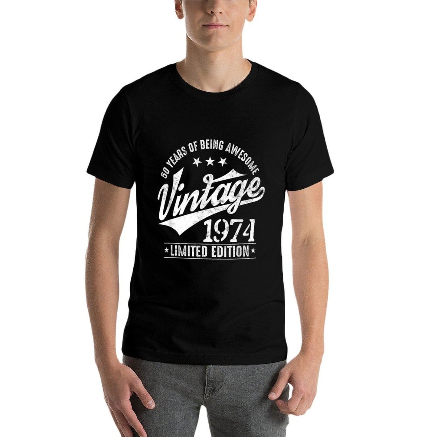50 Year Old Gifts Vintage 1974 Limited Edition 50th Birthday Eco-friendly Material T-Shirt