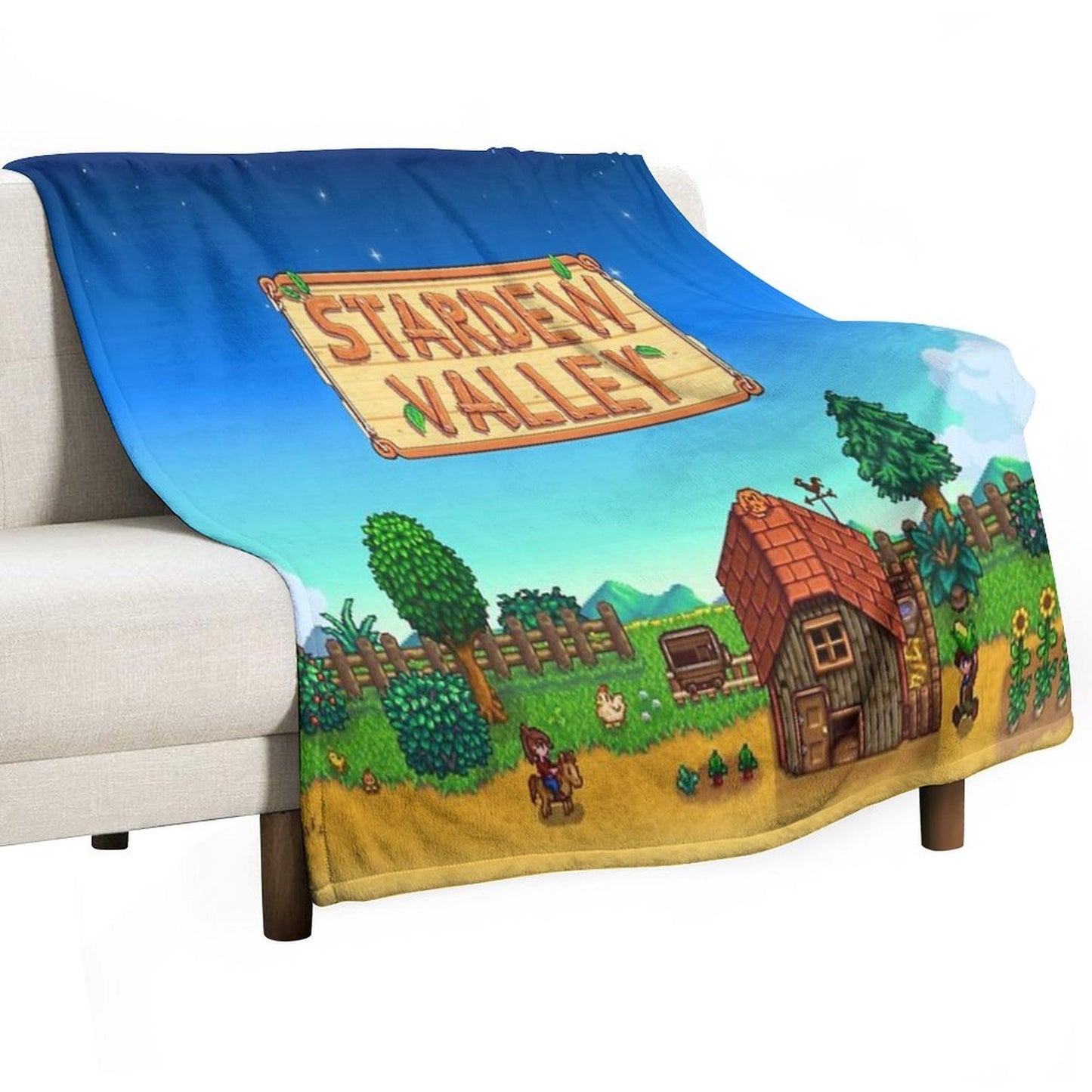 Stardew Valley Durable Throw Blanket