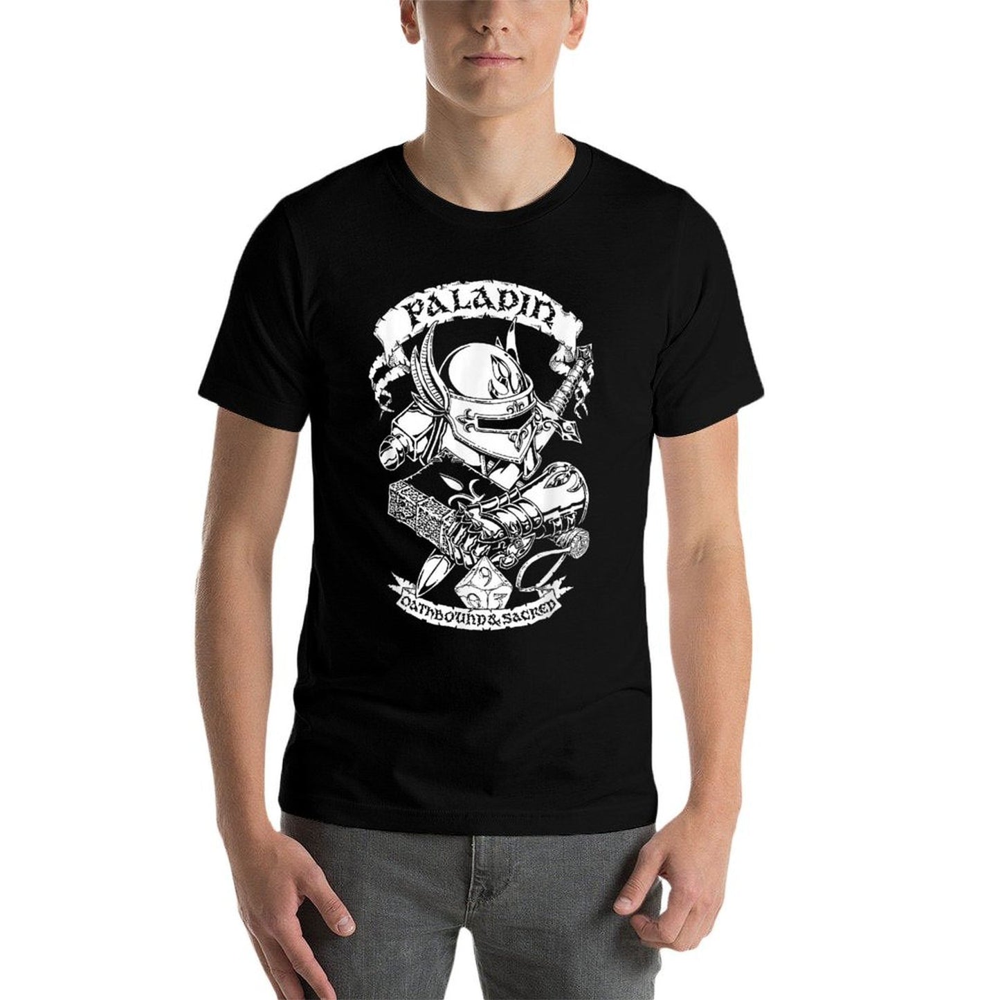 Fantasy RPG - Paladin Easy-care T-Shirt