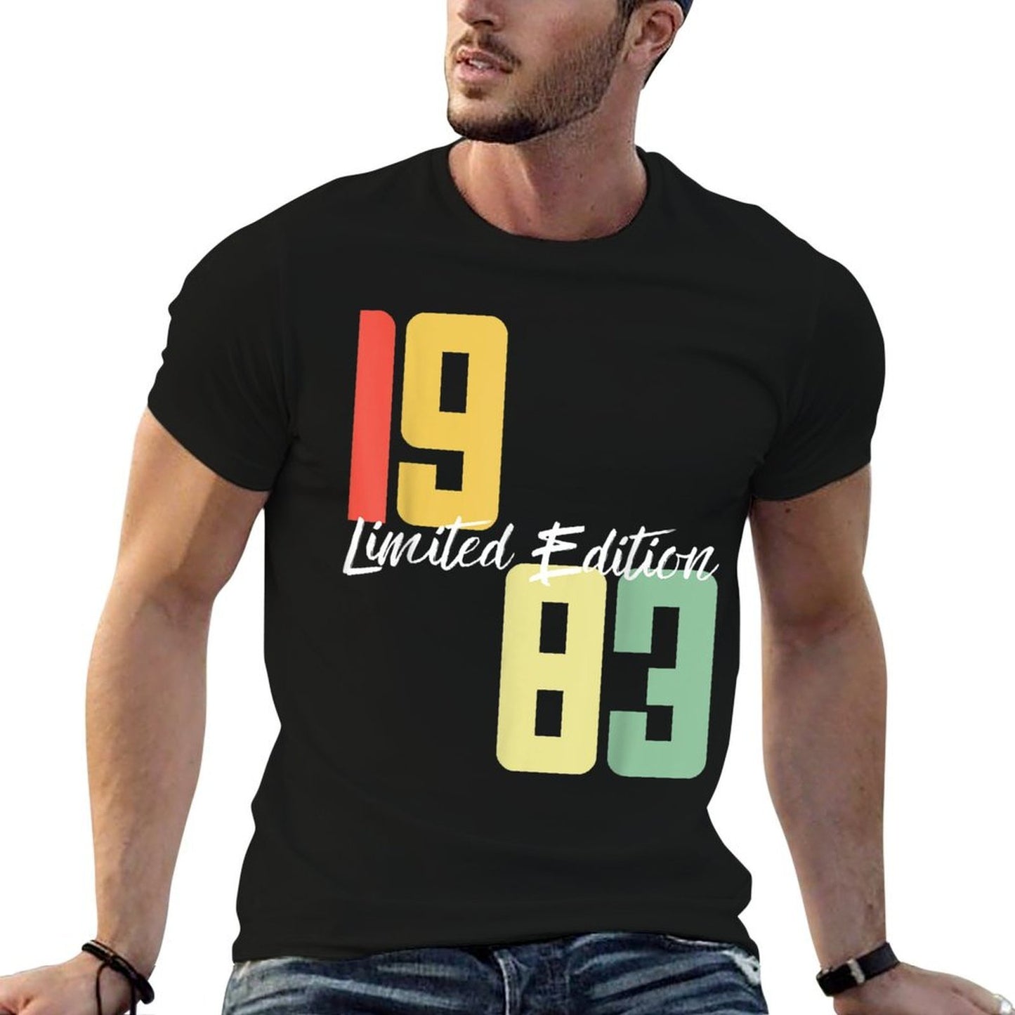 40 Years Vintage 1983 Retro 40th Birthday Eco-friendly Material T-Shirt