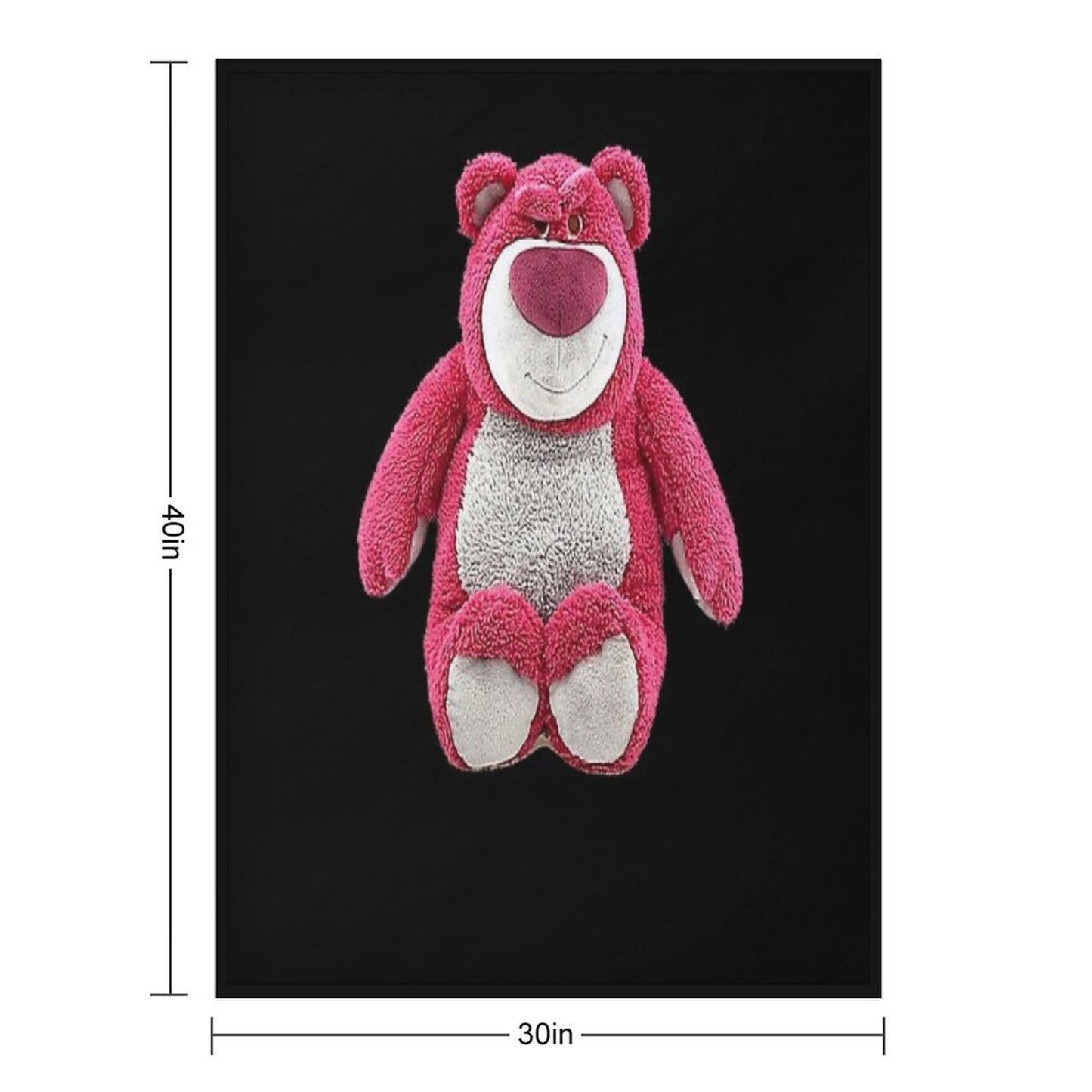 Lotso Huggin Bear 56 Trendy Graphic Unisex Shirt - Easy Care Throw Blanket