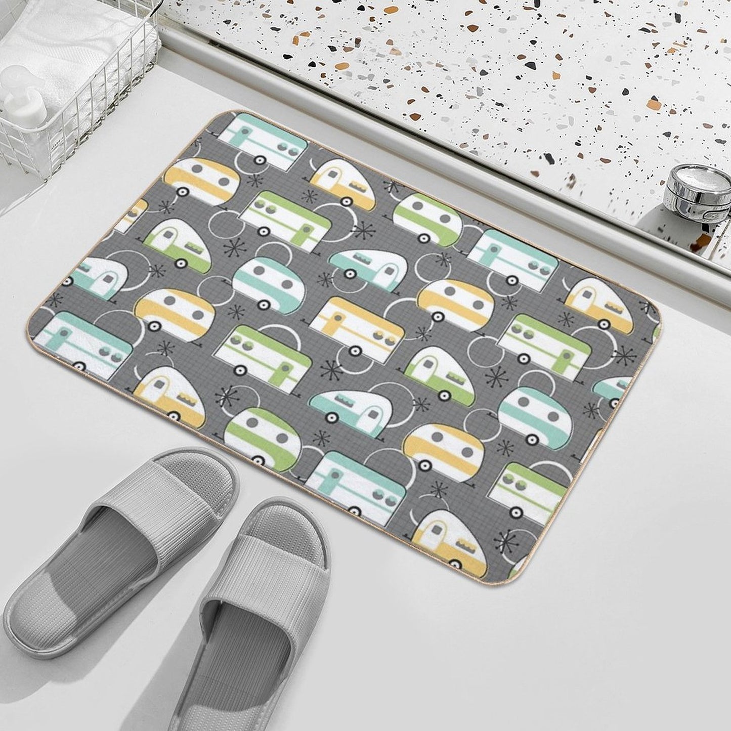 Happy Campers Eco-Friendly Bath Mat