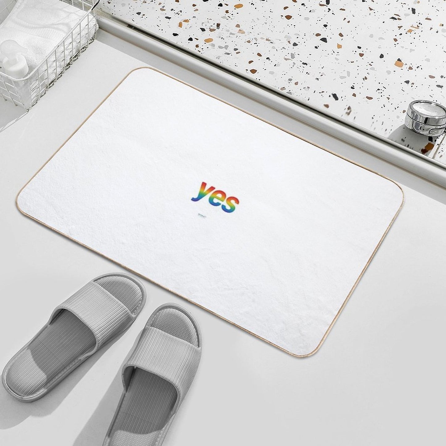 Affirmation Series Yes Toxin-Free Bath Mat