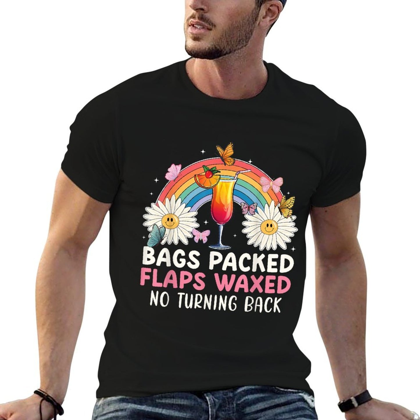 Unicorn Inappropriate Dirty Funny Trip Travel Girls Vacation Relaxed-fit T-Shirt