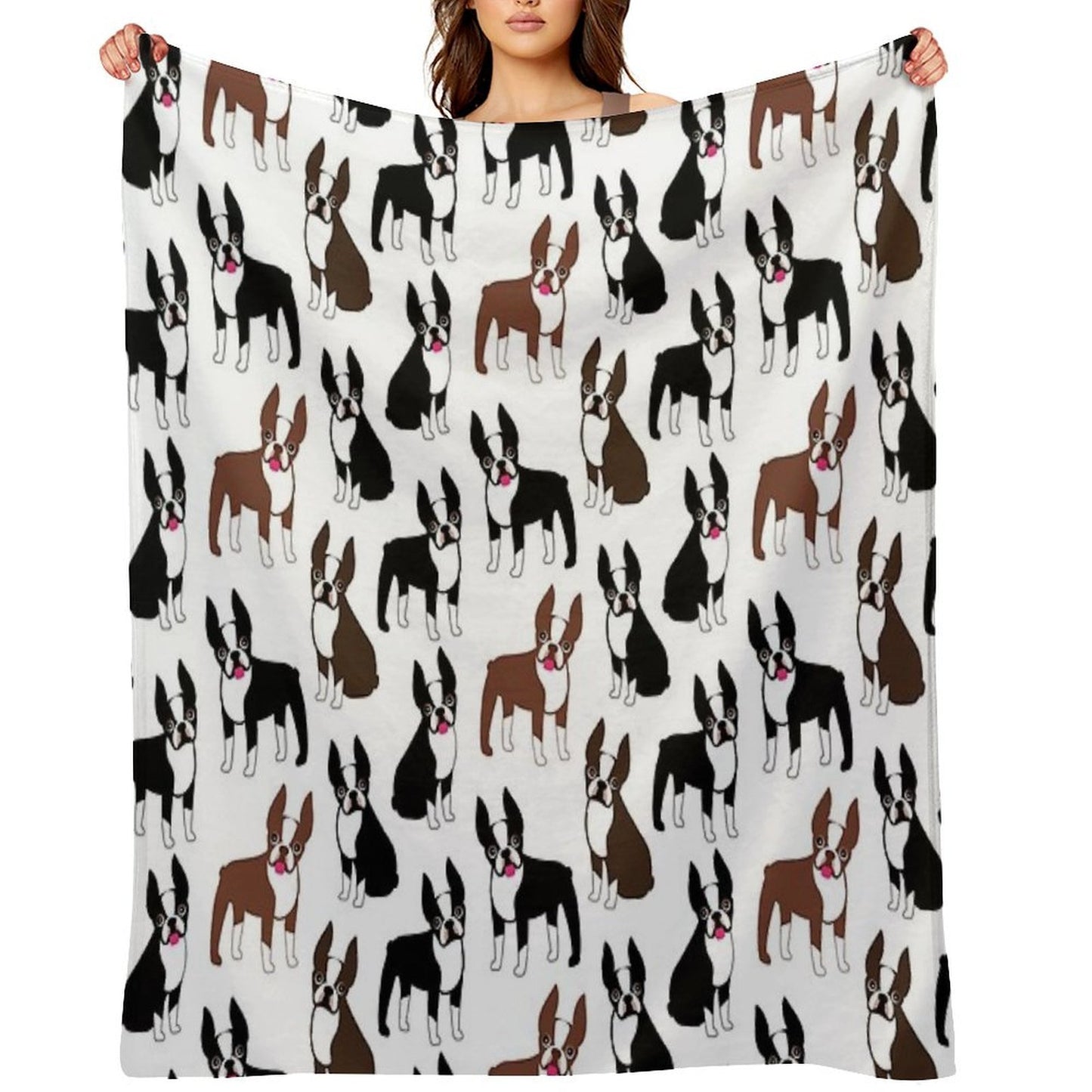 Boston Terriers Premium Throw Blanket