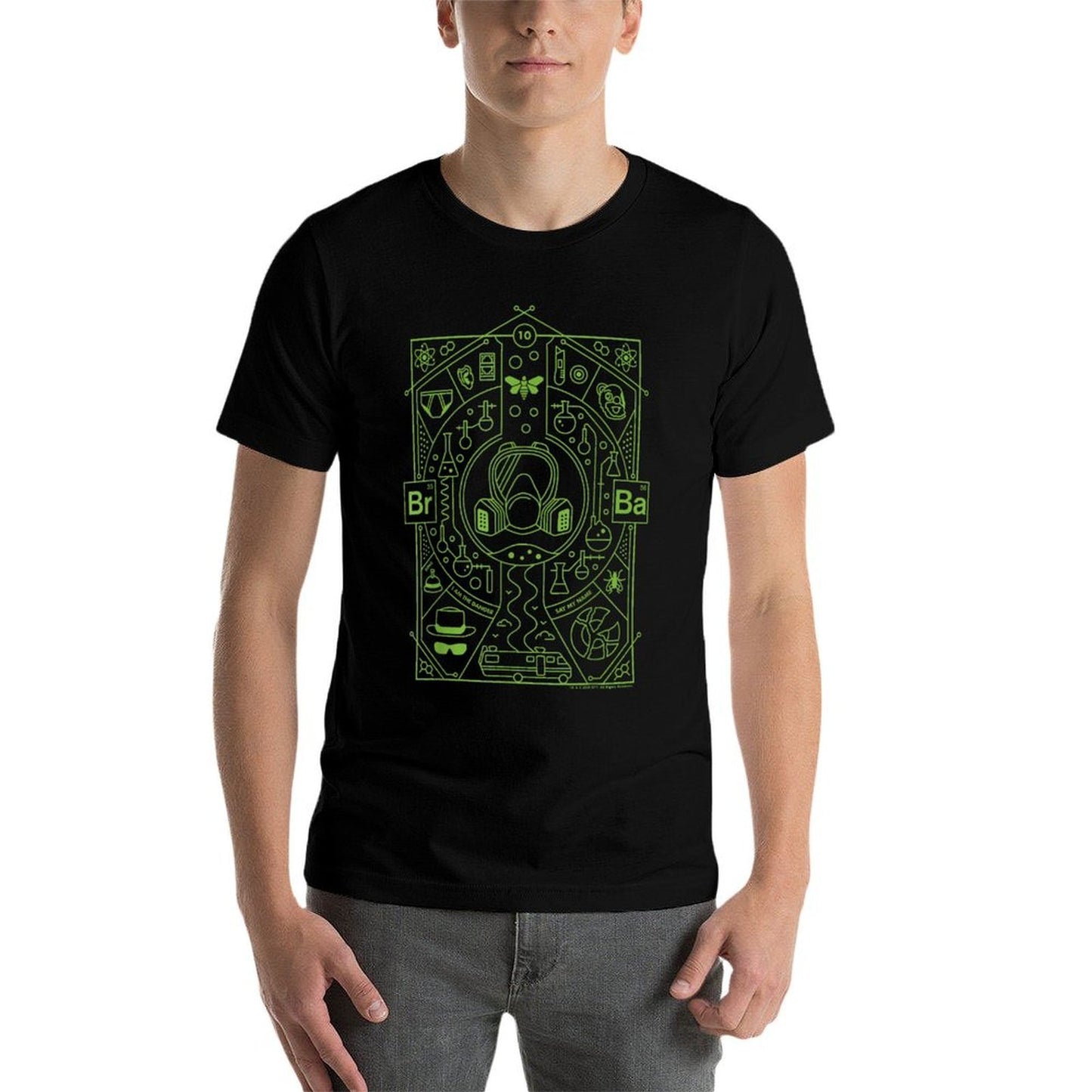 Breaking Bad 10th Anniversary I Am The Danger Collage Poster Easy-care T-Shirt