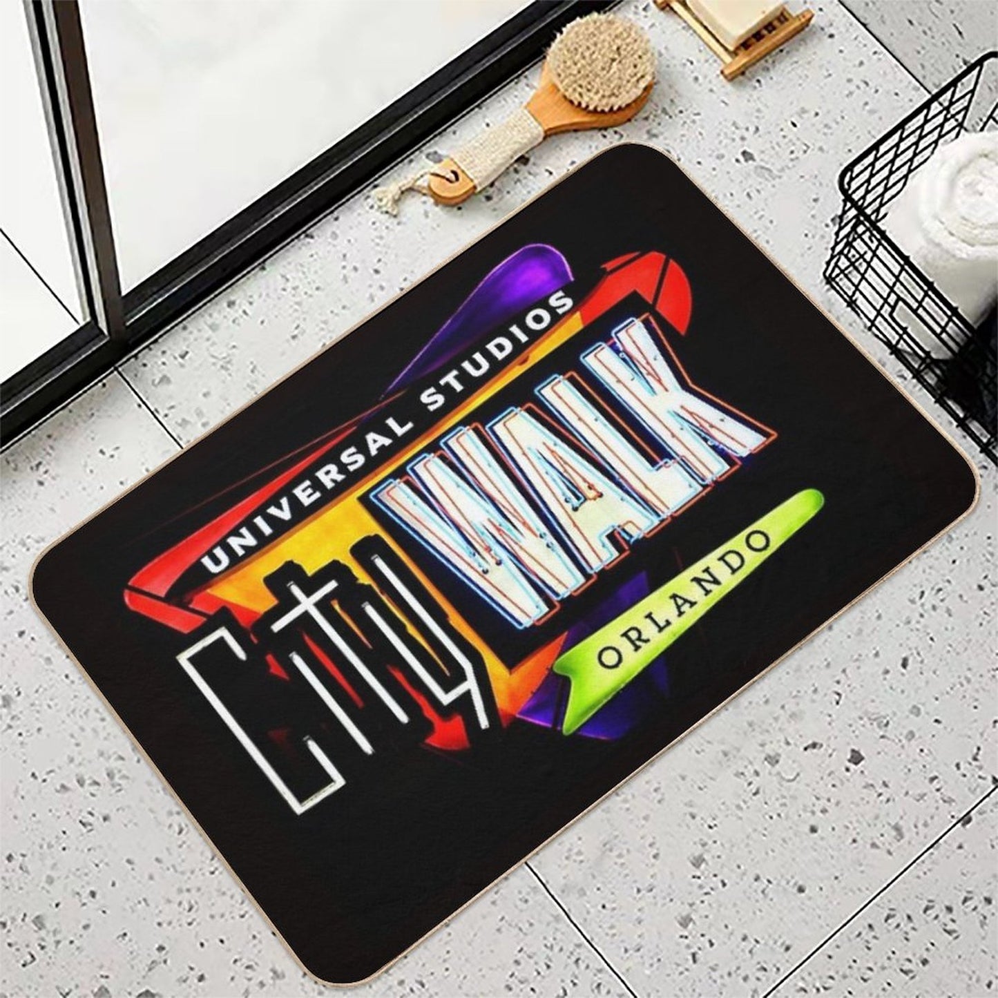 Universal CityWALK Orlando Fade-Resistant Bath Mat