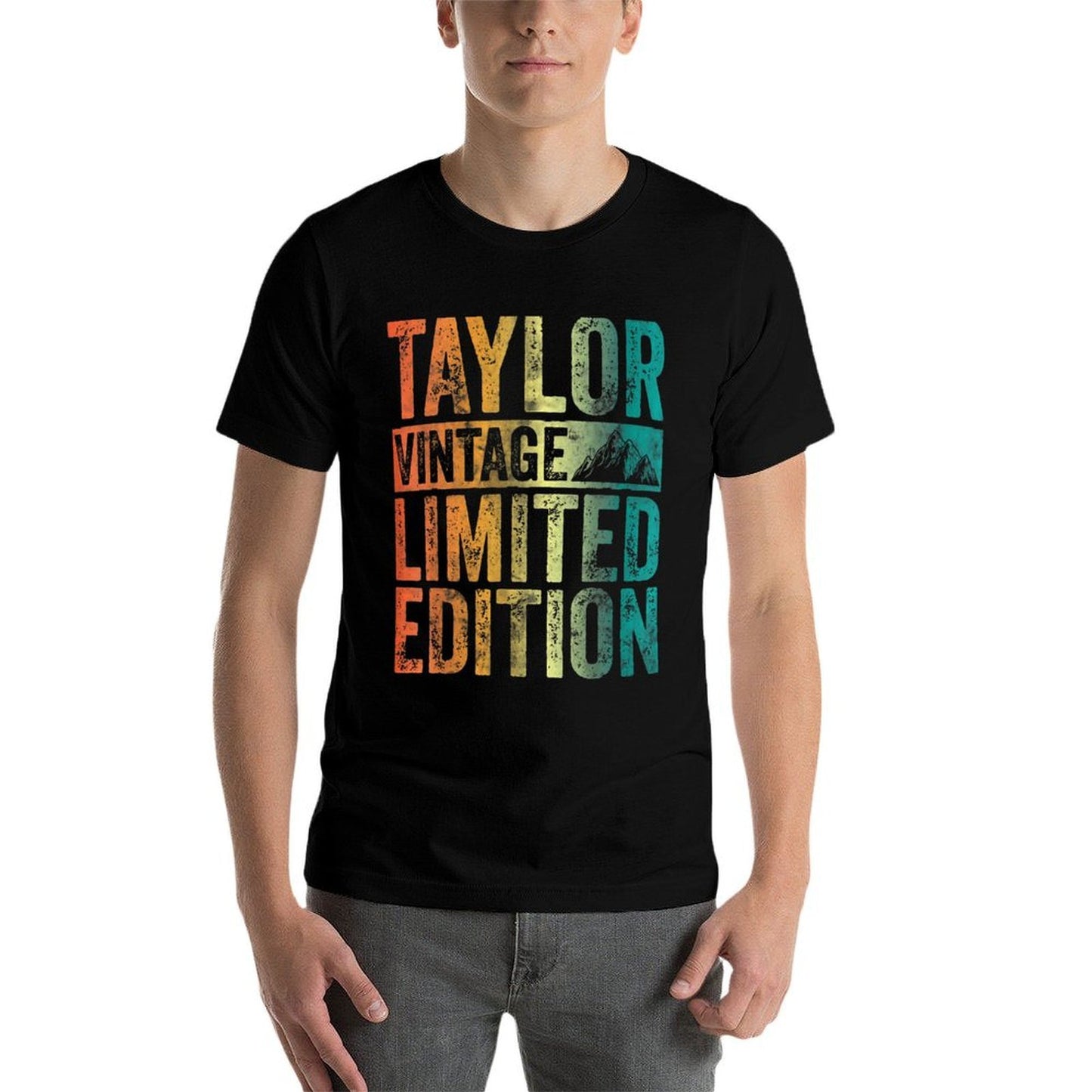 Personalized Name Taylor Vintage Limited Edition Moisture-wicking T-Shirt