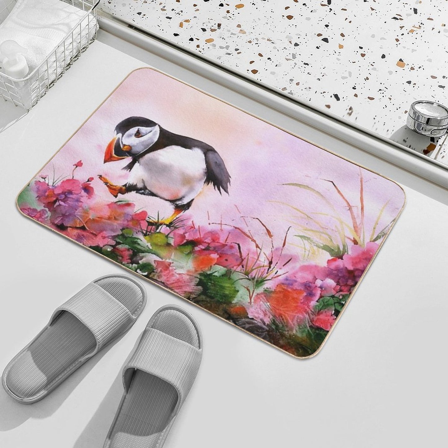 In The Pink Long-Lasting Bath Mat