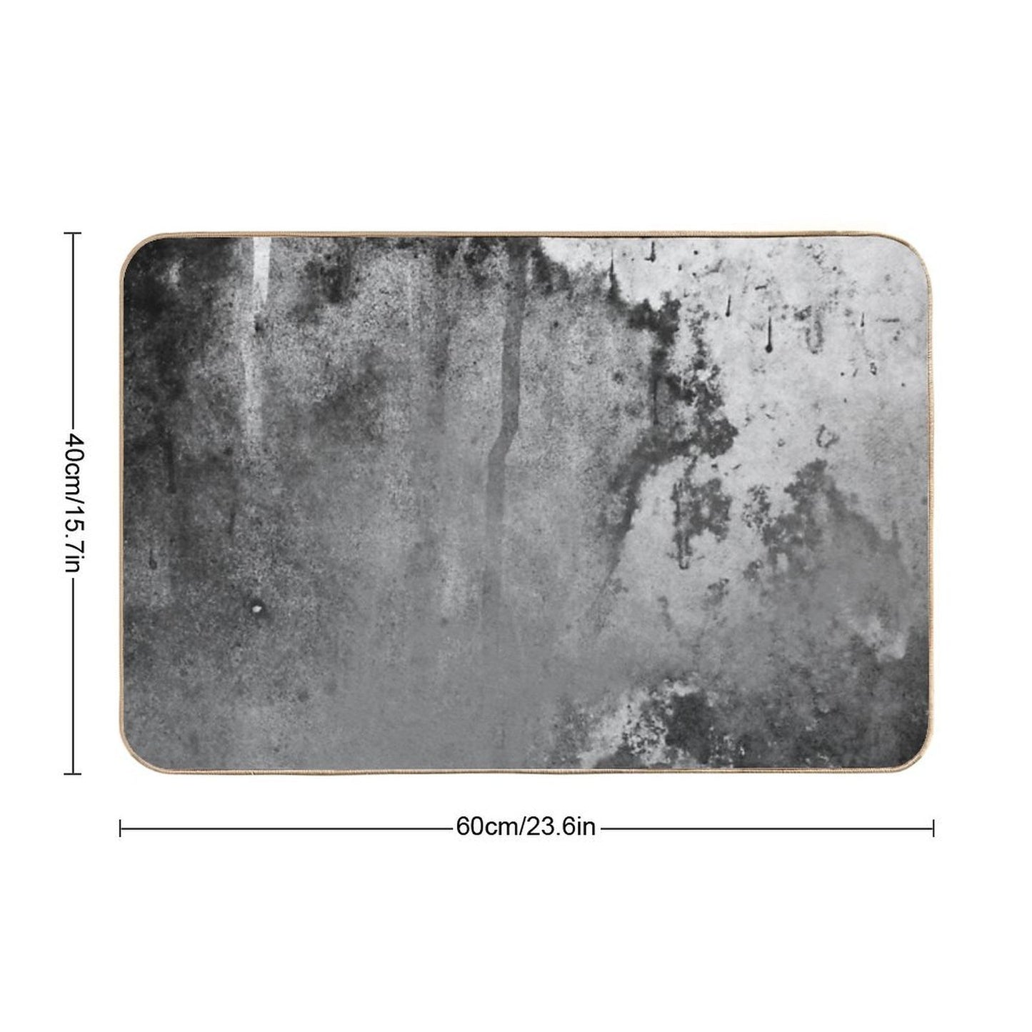 Abstract XV High-Traffic Bath Mat