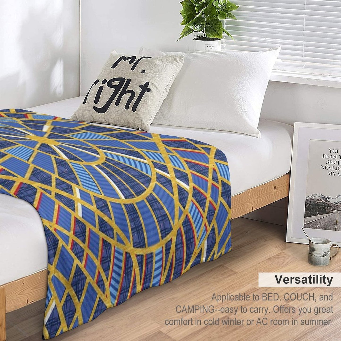 Cult of The Carpet Sustainable Throw Blanket