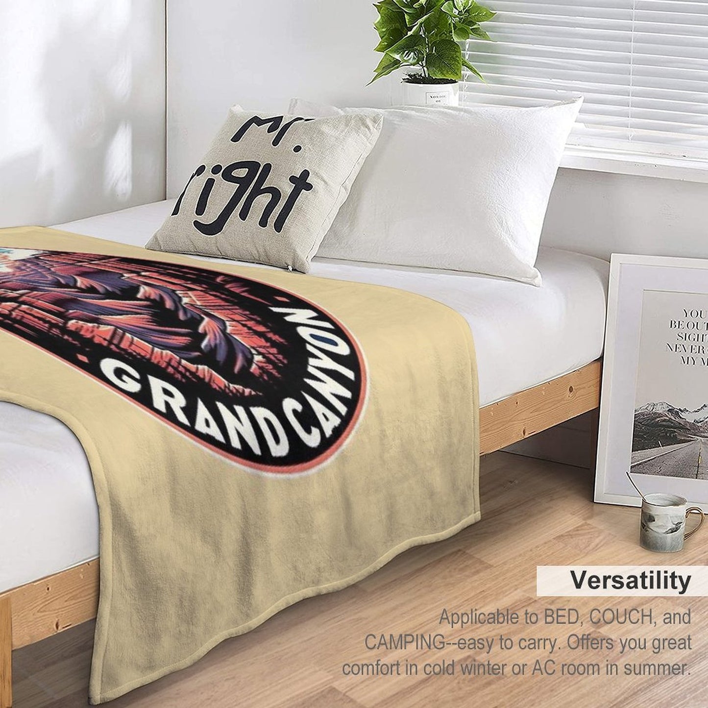 Grand Canyon Eco-conscious Throw Blanket