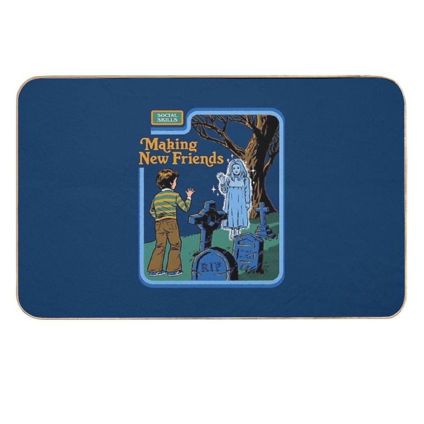 Making New Friends Non-Slip Bath Mat