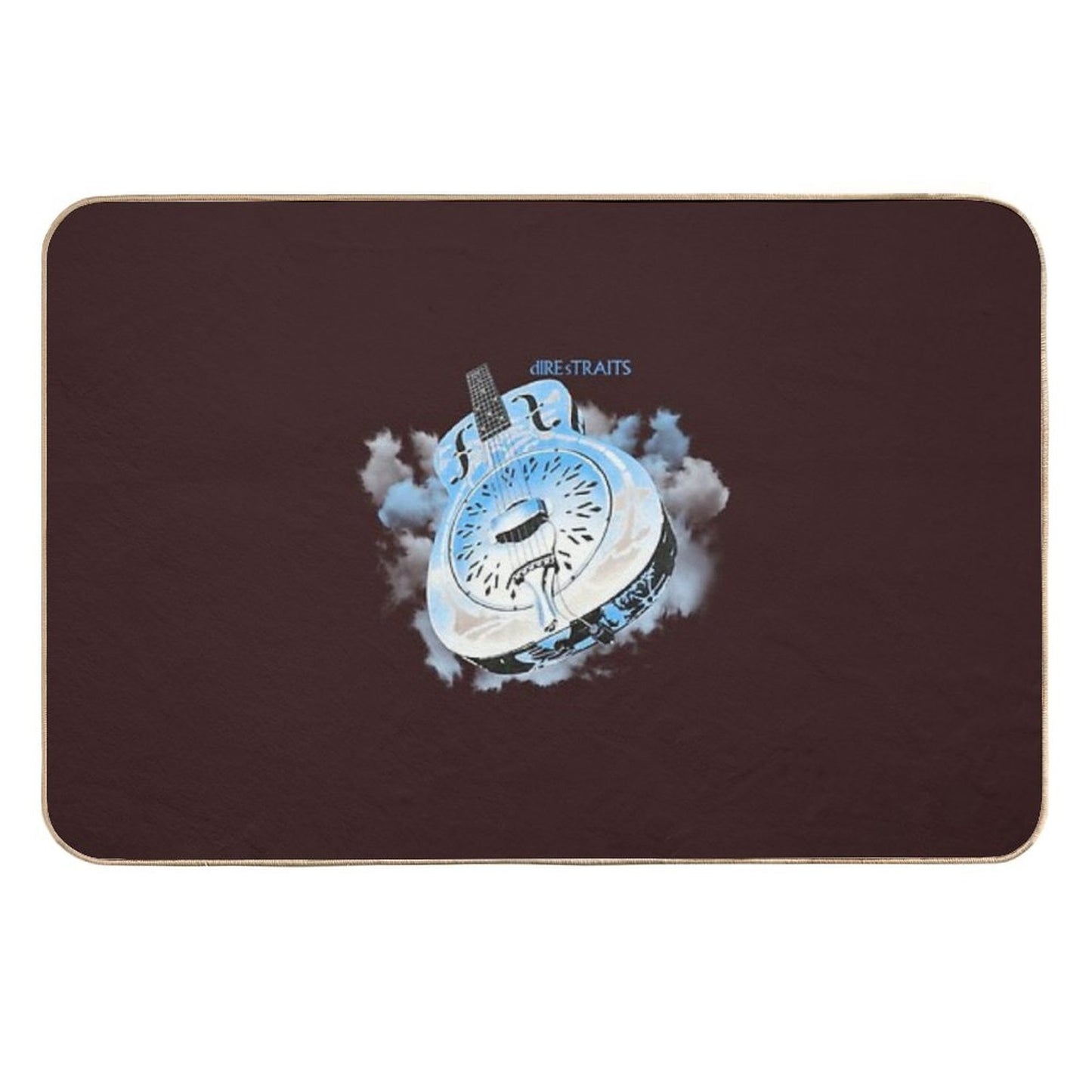 Vintage Dire Straits Brothers In Arms 1985 Tour Absorbent Bath Mat