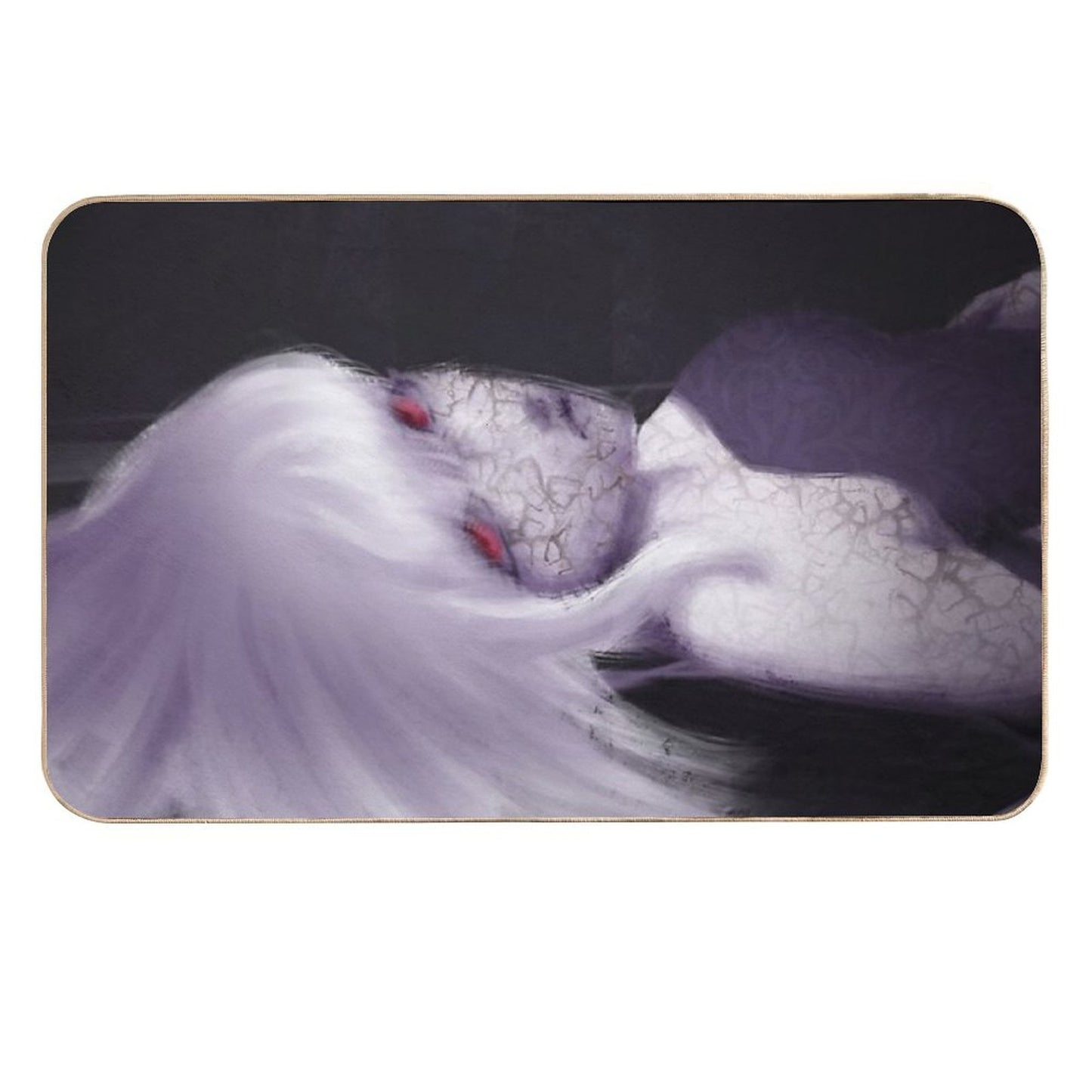 Broken Doll Slip-Resistant Bath Mat