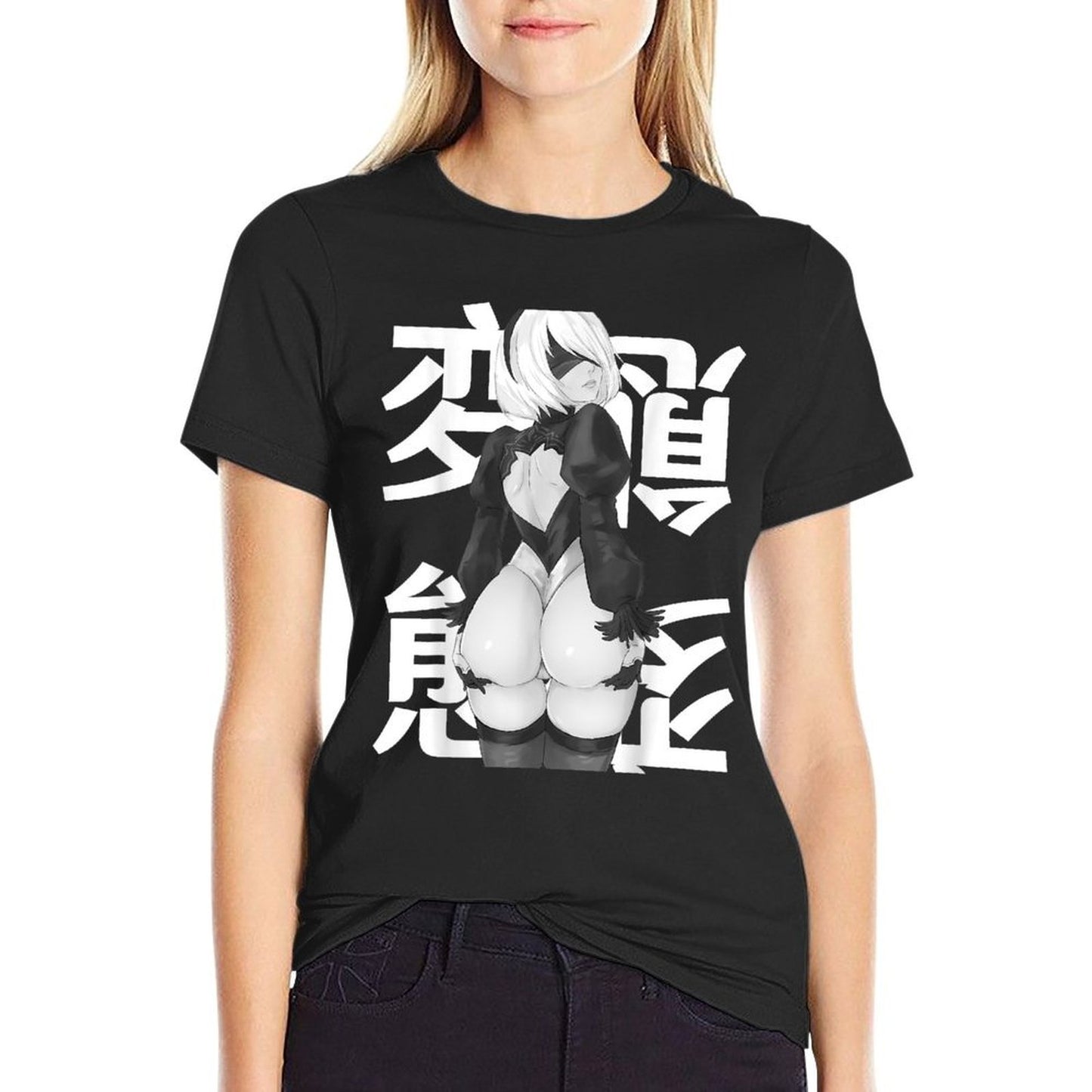 Warrior Waifu Anime Otaku Manga Durable T-Shirt