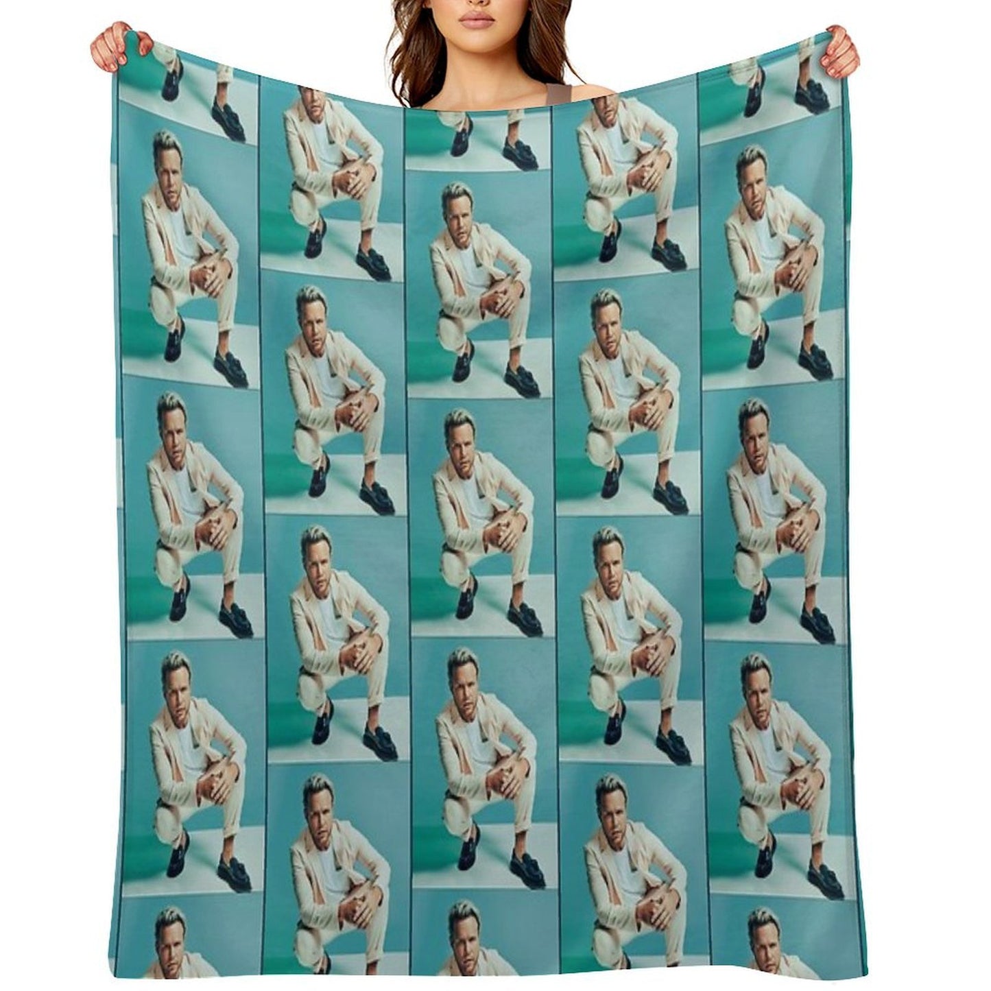 Olly Murs Travel-friendly Throw Blanket