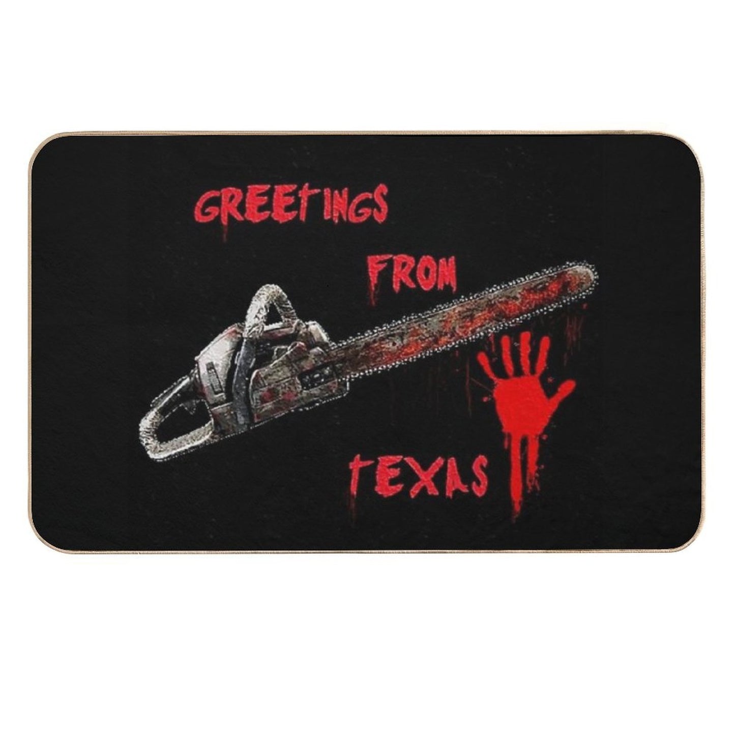 Greetings from Texas Versatile Bath Mat
