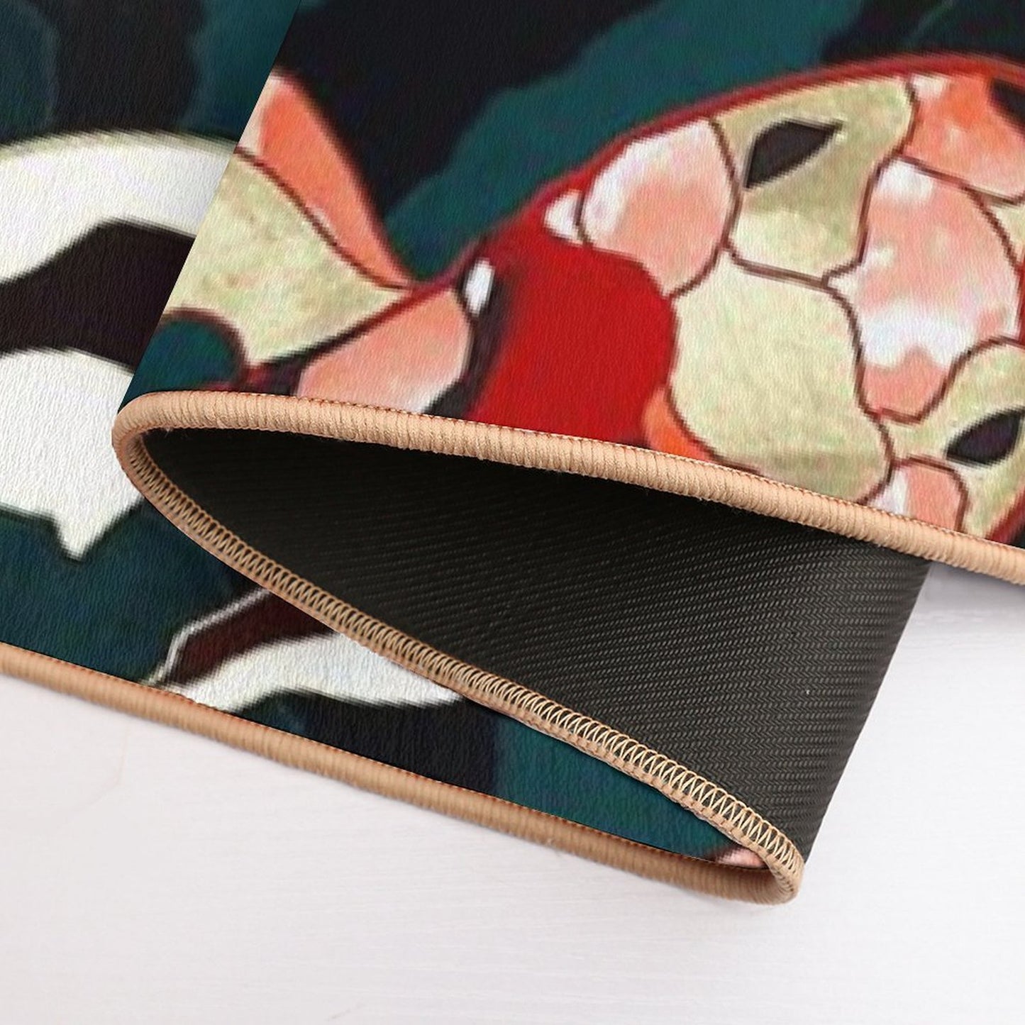 Metallic Koi Odorless Bath Mat