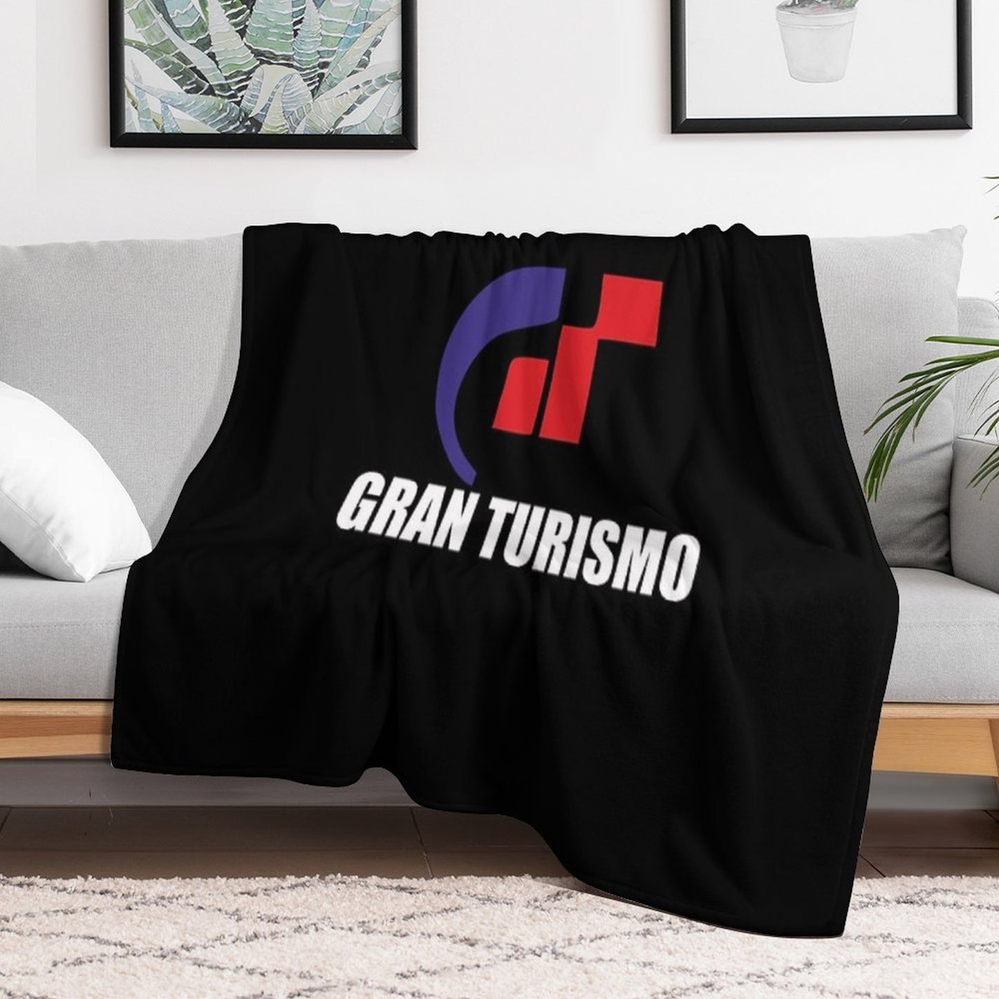 Gran Turismo Shrink-resistant Throw Blanket