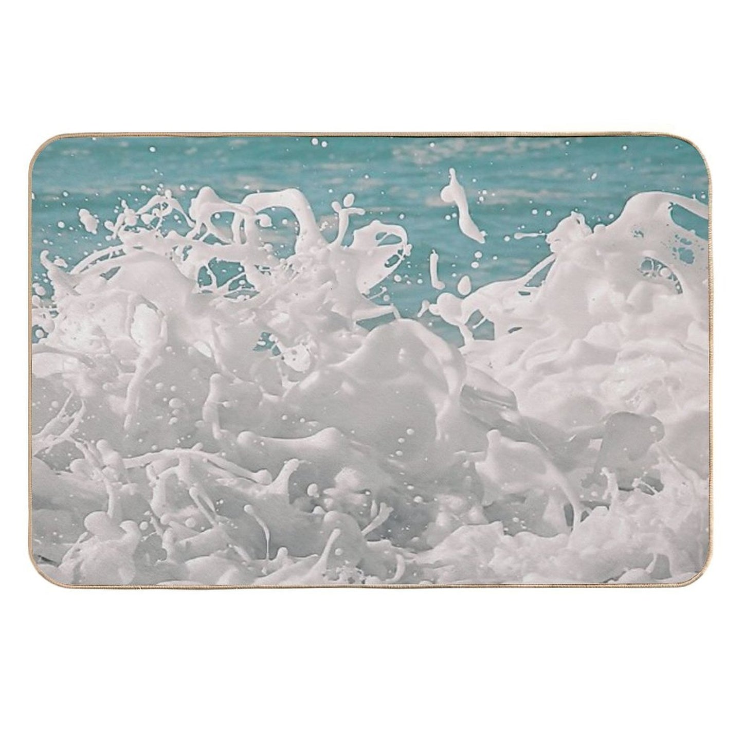 Bold Splash Easy Maintenance Bath Mat
