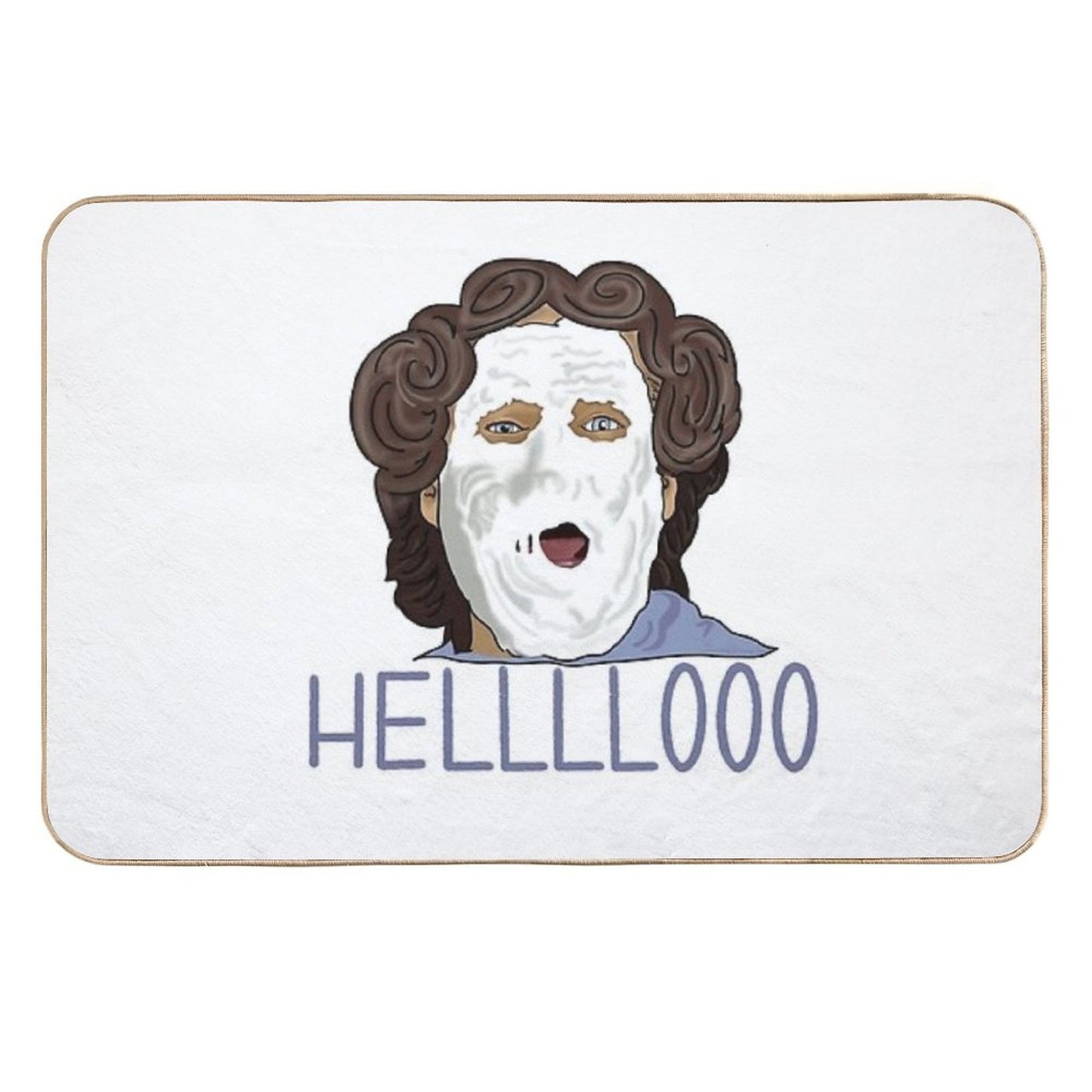 Helloooooooooo Rapid-Drying Bath Mat