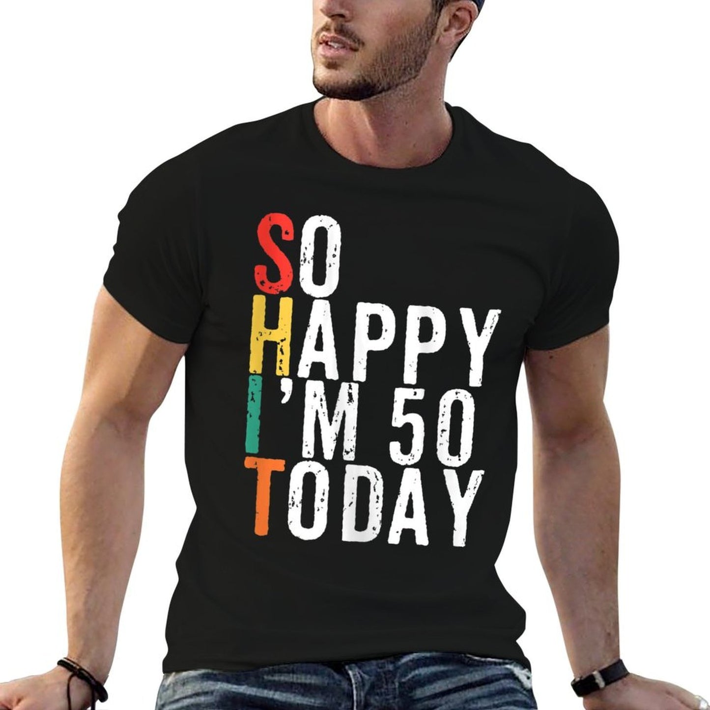 Womens 50th Birthdays For Her Gift Quick-drying T-Shirt