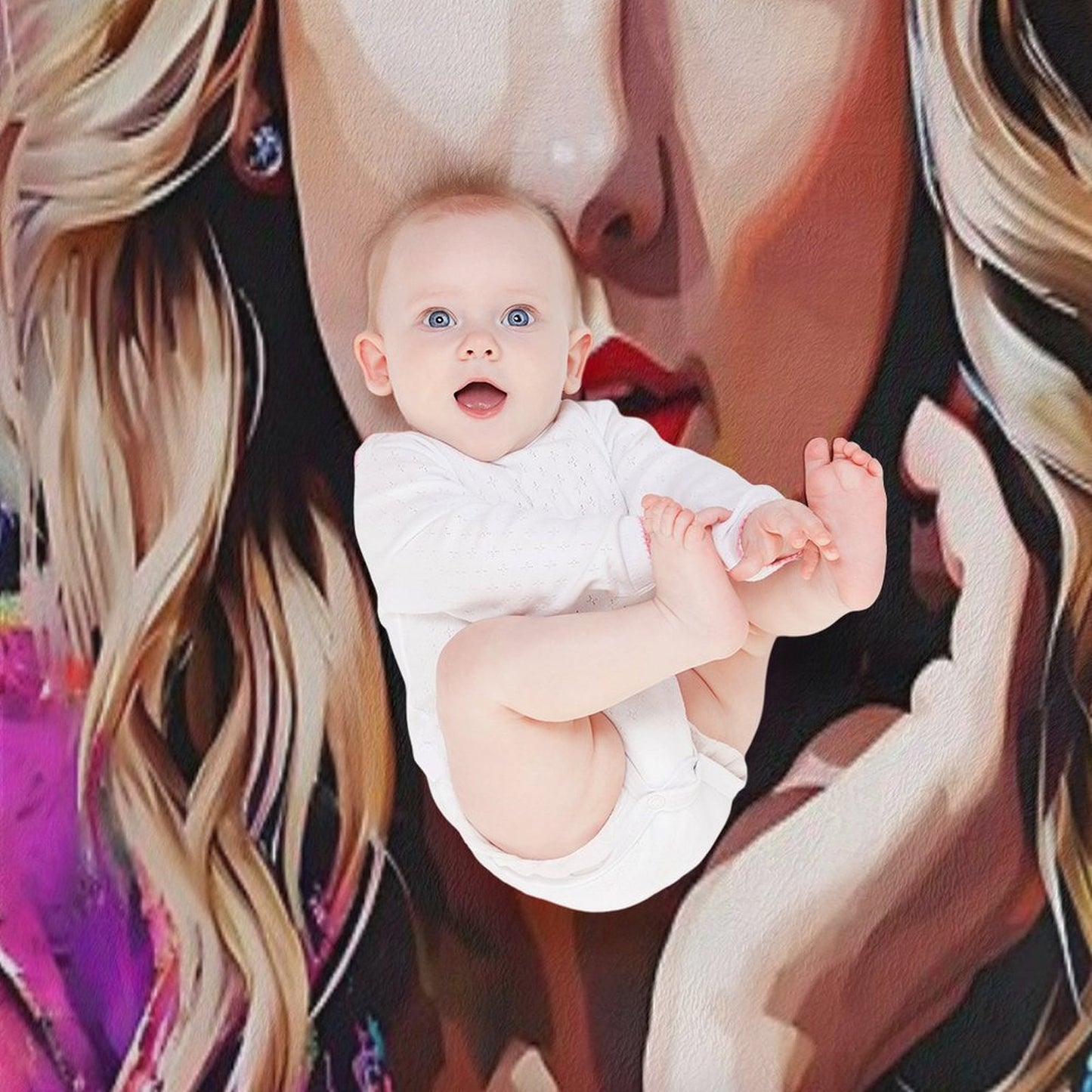 Taylor Swift Portrait V1 Compact Throw Blanket