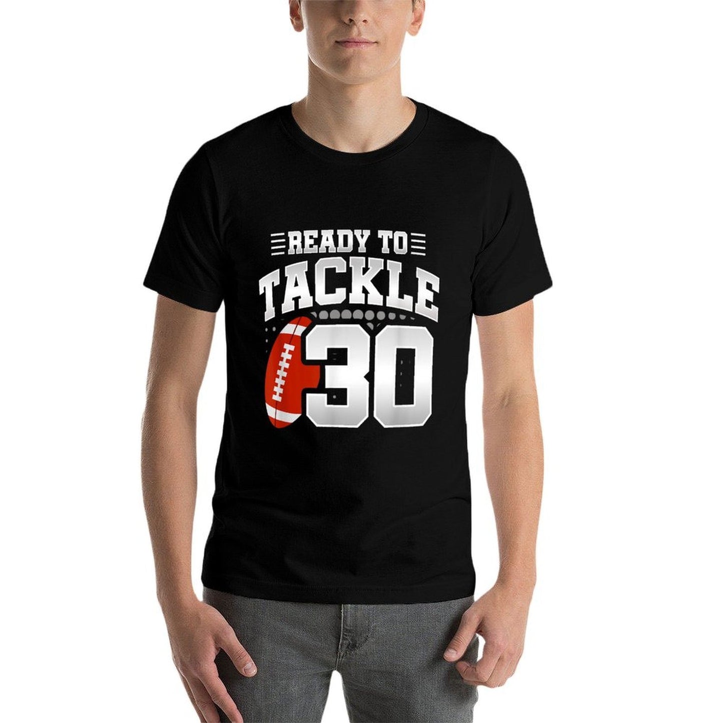 30th Birthday - Football Birthday Party - 30th Birthday Quick-drying T-Shirt