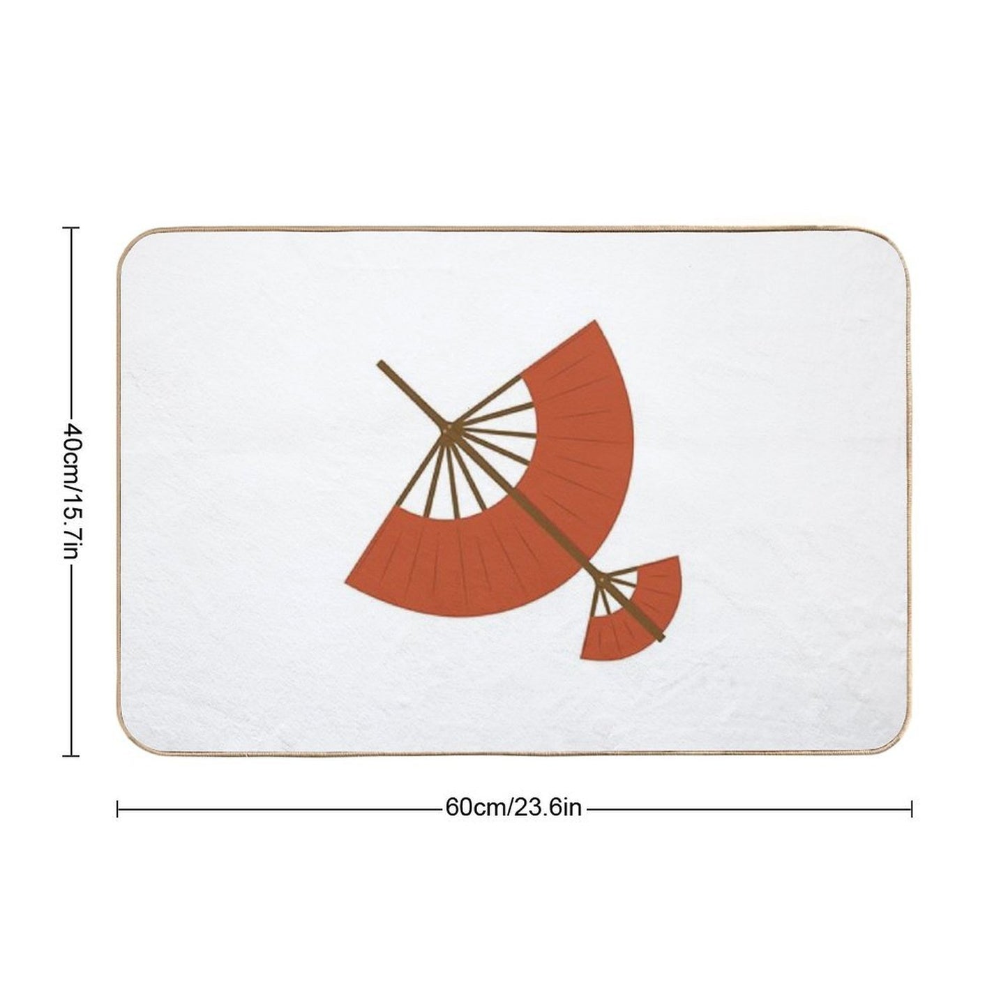 Aang's Glider Absorbent Bath Mat