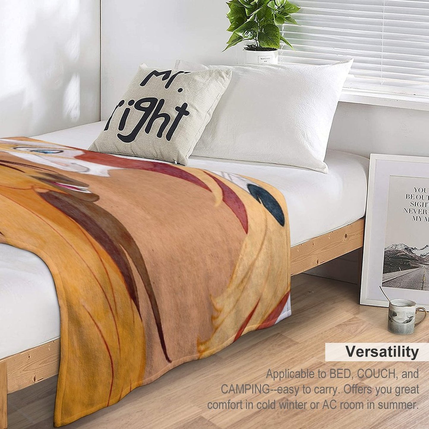 Spirit And Rain Wrinkle-free Throw Blanket