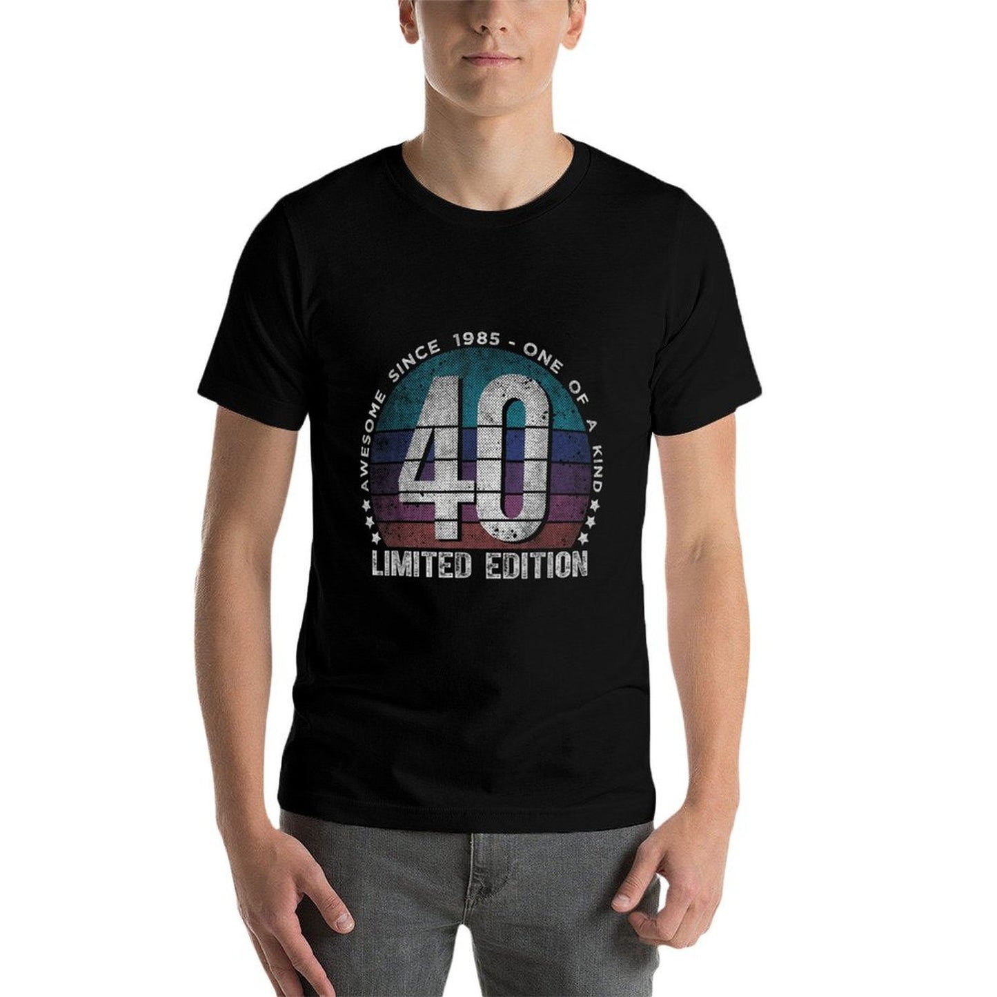 40 Year Old Gifts Vintage 1985 Limited Edition 40th Birthday Relaxed-fit T-Shirt