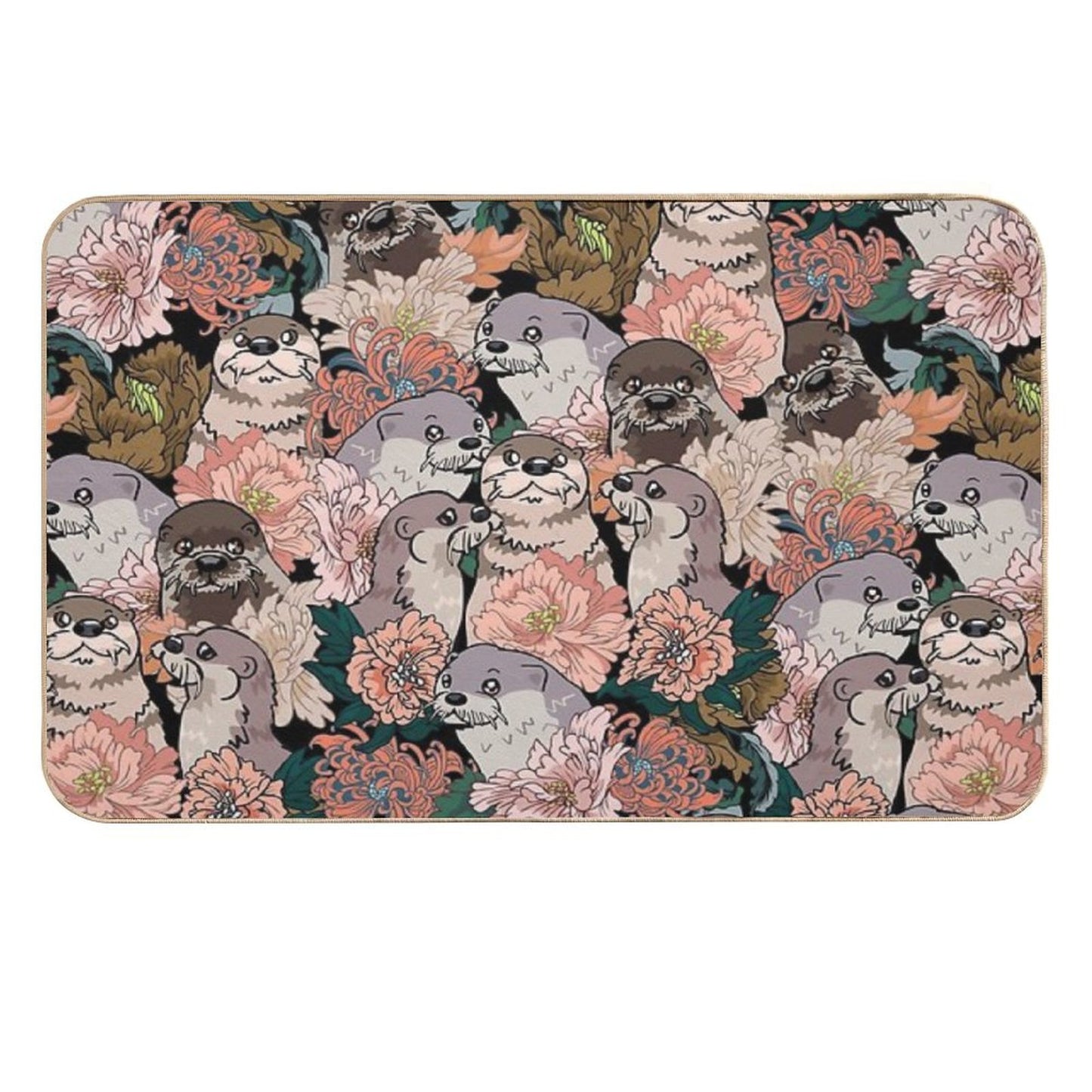 Because Otter Fade-Resistant Bath Mat