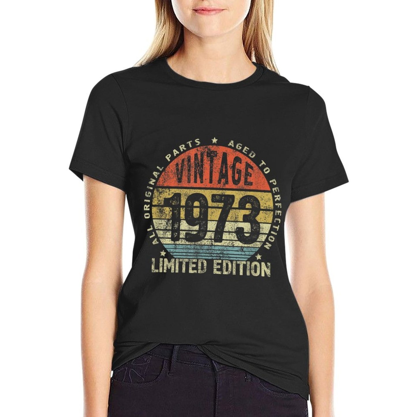 50th Birthday T-shirt for Women Or Men Versatile T-Shirt