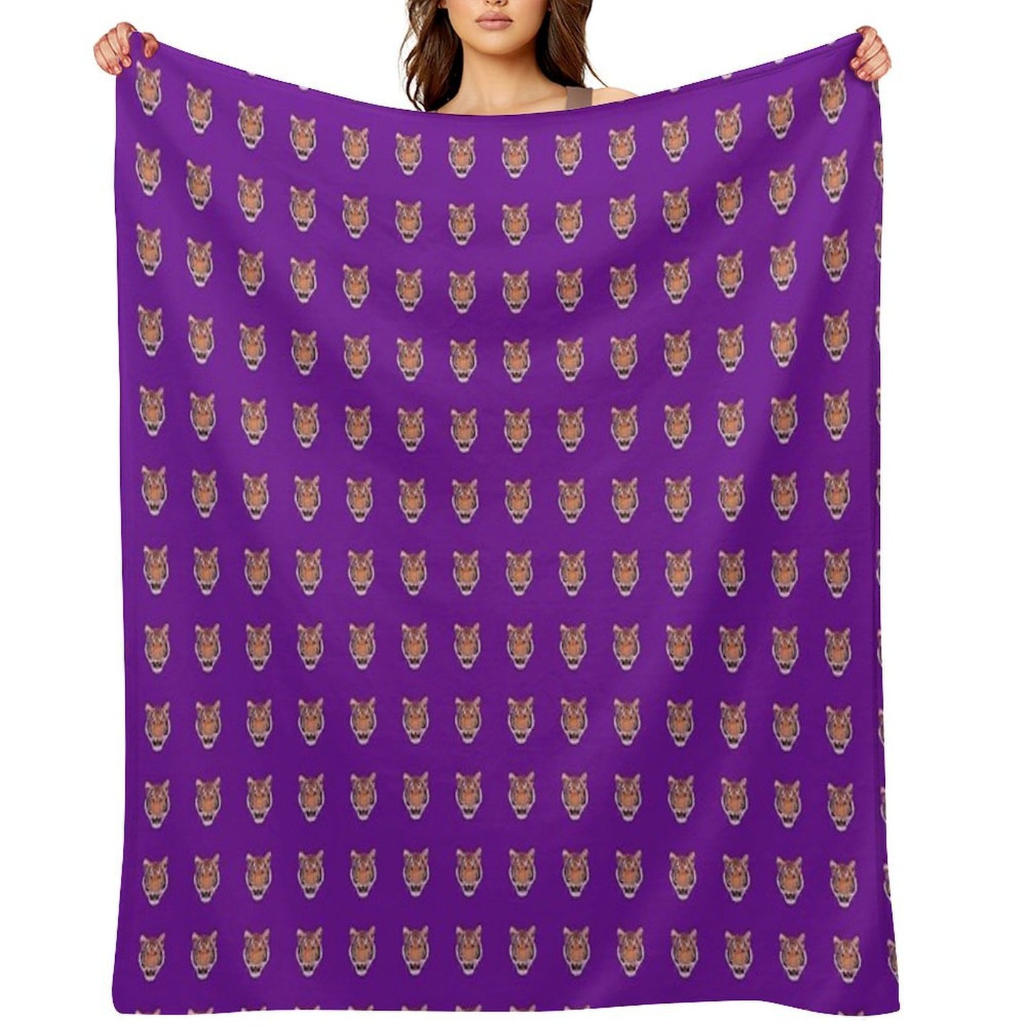 Tiger Gift-ready Throw Blanket
