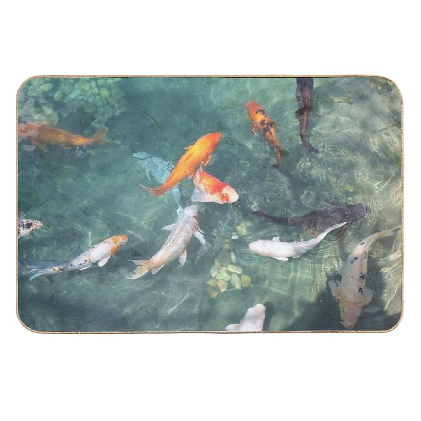 KoiPond Easy To Clean Bath Mat