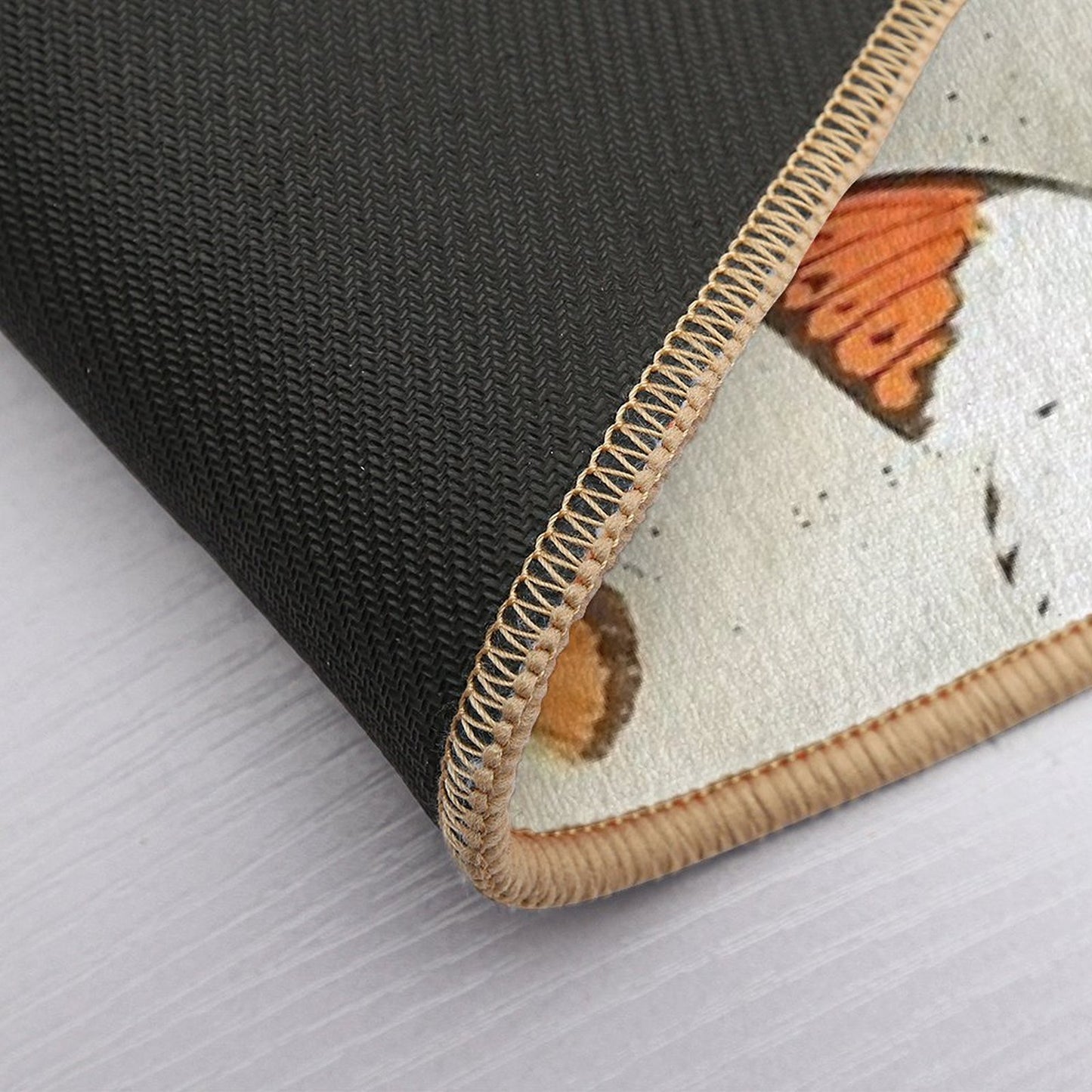 Butterflies And Moths Slip-Resistant Bath Mat